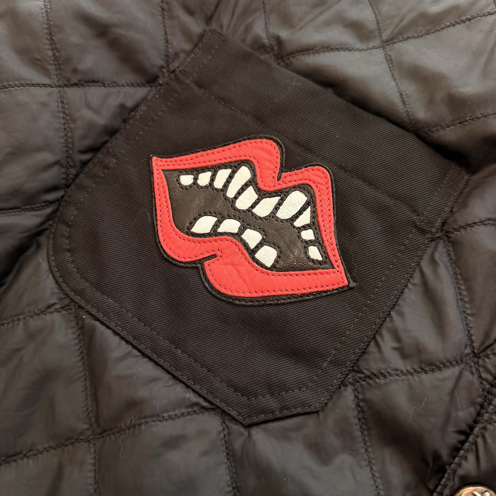 CHROME HEART × MATTY BOY Y NOT Chomper Nylon Quilting Jacket Size M クロムハーツ × マッティボーイ ワイノット チョンパーキルティングナイロンジャケット サイズM