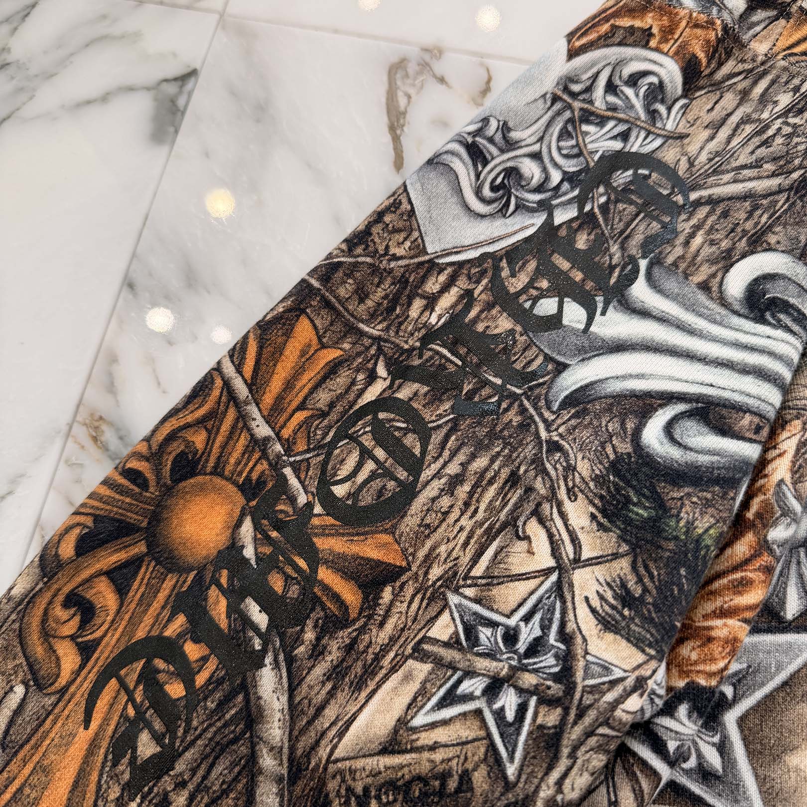 CHROME HEARTS × NIKE × Drake NOCTA 2026SS Camo Horseshoe Pullover Hoodie Size XXL クロムハーツ×ナイキ×ドレイク ノクタ カモホースシュープルオーバーフーディー サイズXXL