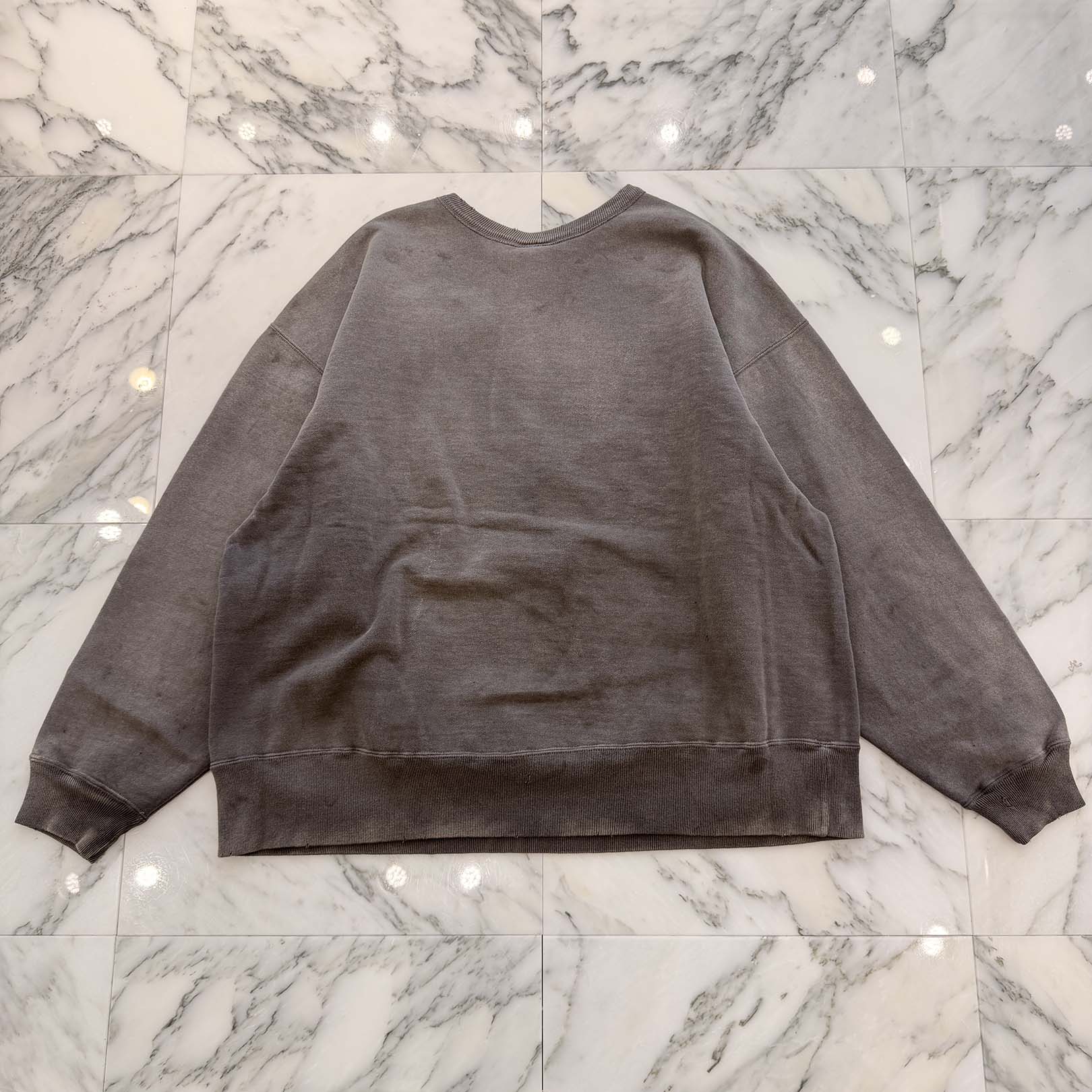 SAINT Mxxxxxx 2025AW 666 Crewneck Sweat Shirt SM-HR1-0000-045 Size XL セントマイケル 666 クルーネック スウェットシャツ サイズXL