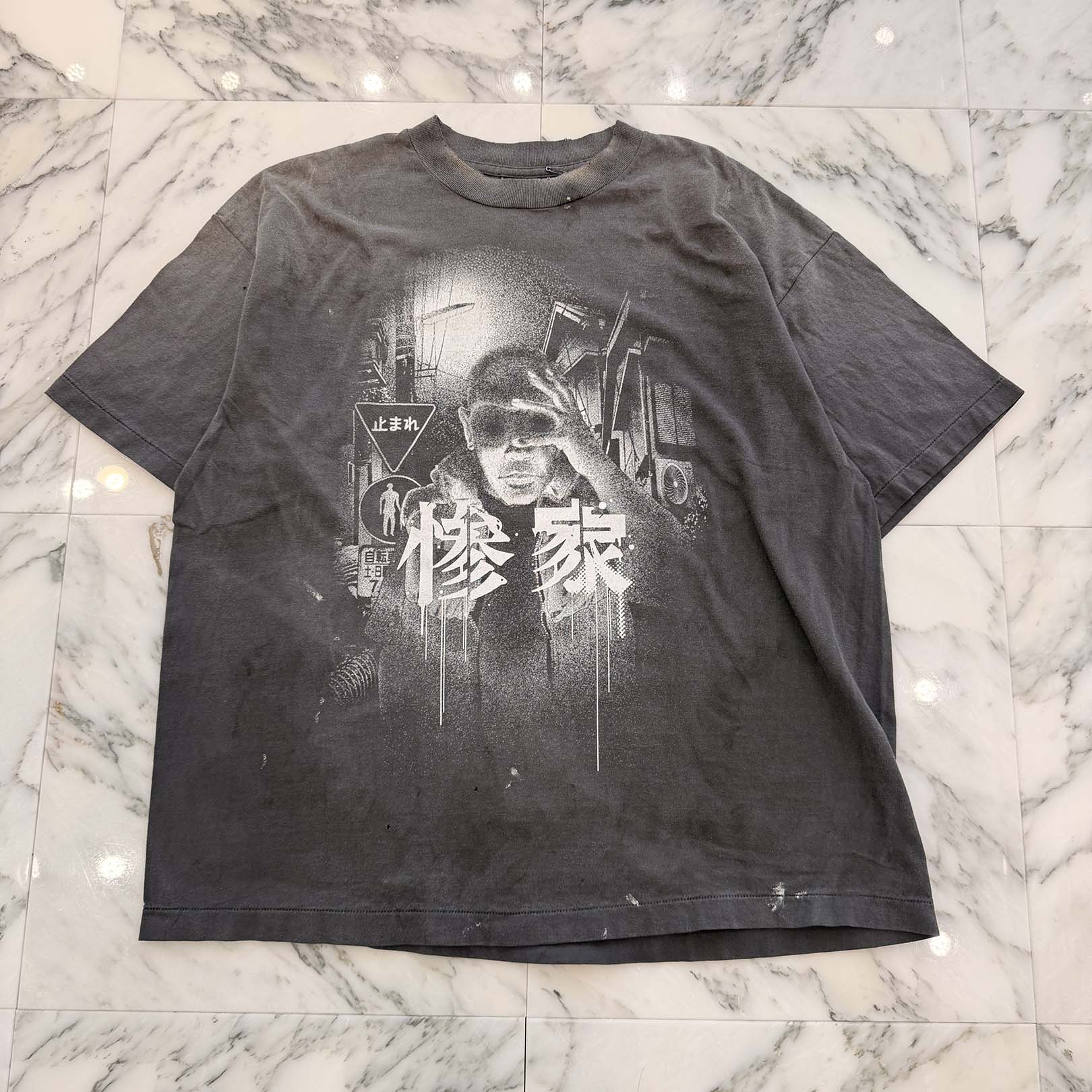 SAINT Mxxxxxx × GEEKS RULE 2025AW 惨家-zange S/S Tee SM-HR1-0000-C25 Size XL セントマイケル×ギークスルール 惨家-zange ショートスリーブ Tシャツ サイズXL
