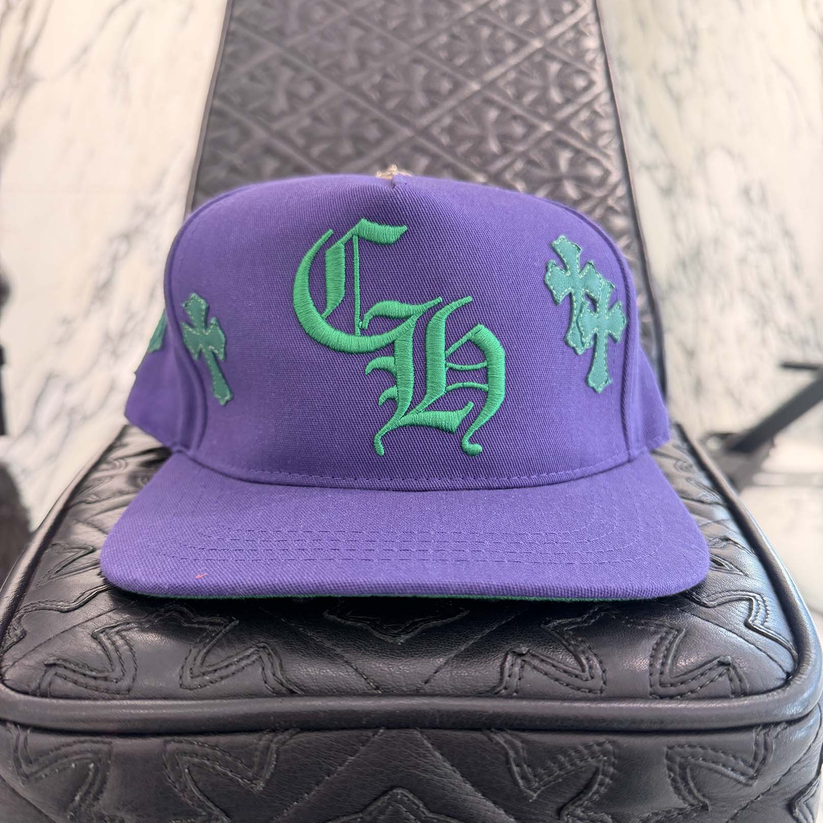 CHROME HEARTS Cemetery Cross Patch Trucker Cap ONE SIZE (51-61) クロムハーツ セメタリークロスパッチ トラッカーキャップ ONE SIZE (51-61)