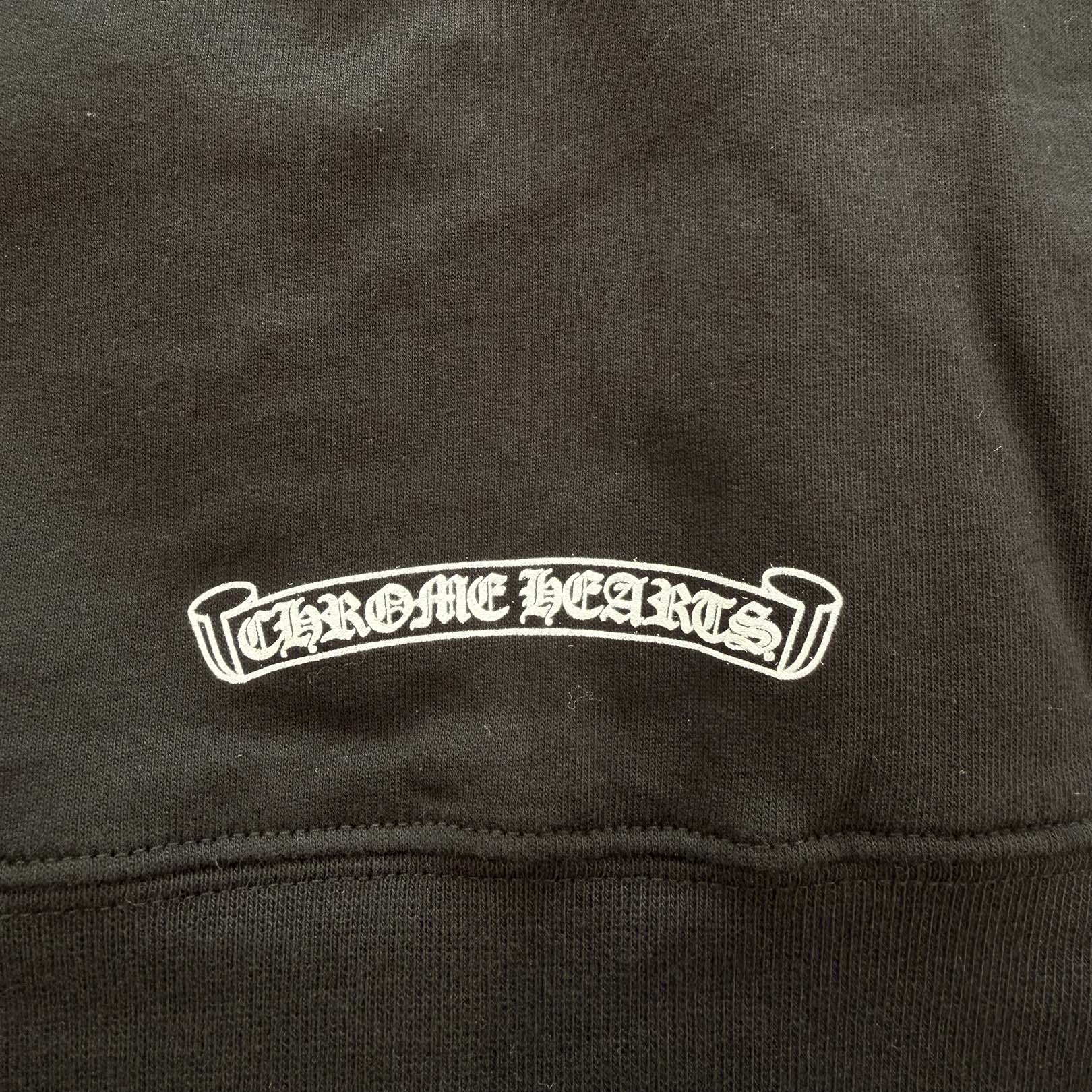 CHROME HEARTS Floral Cross Horseshoe Zip Up Hoodie Size XL クロムハーツ フローラルクロス ホースシュー ジップアップフーディ サイズXL