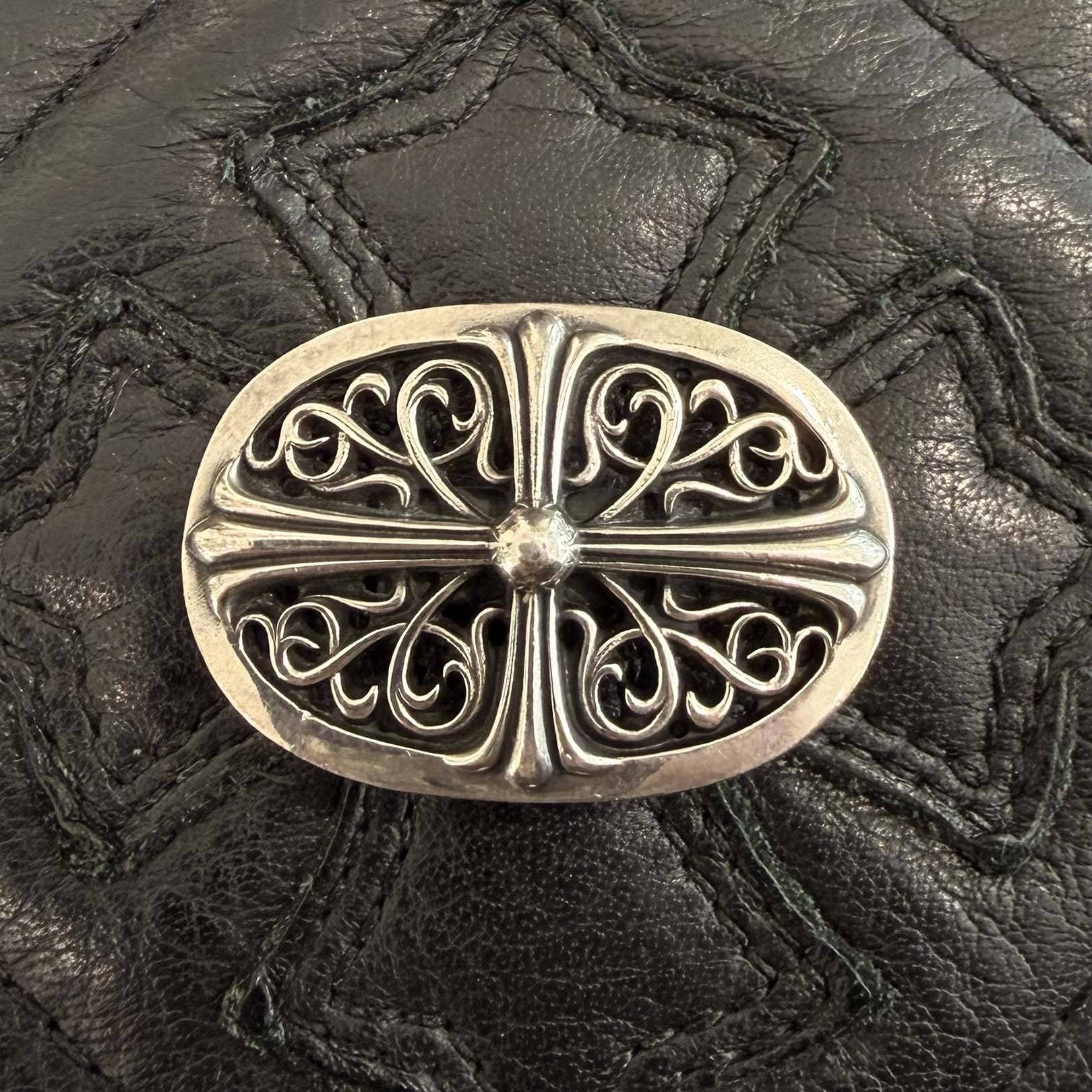 CHROME HEARTS Classic Oval Cross Hair Band クロムハーツ クラシックオーバルクロスヘアバンド