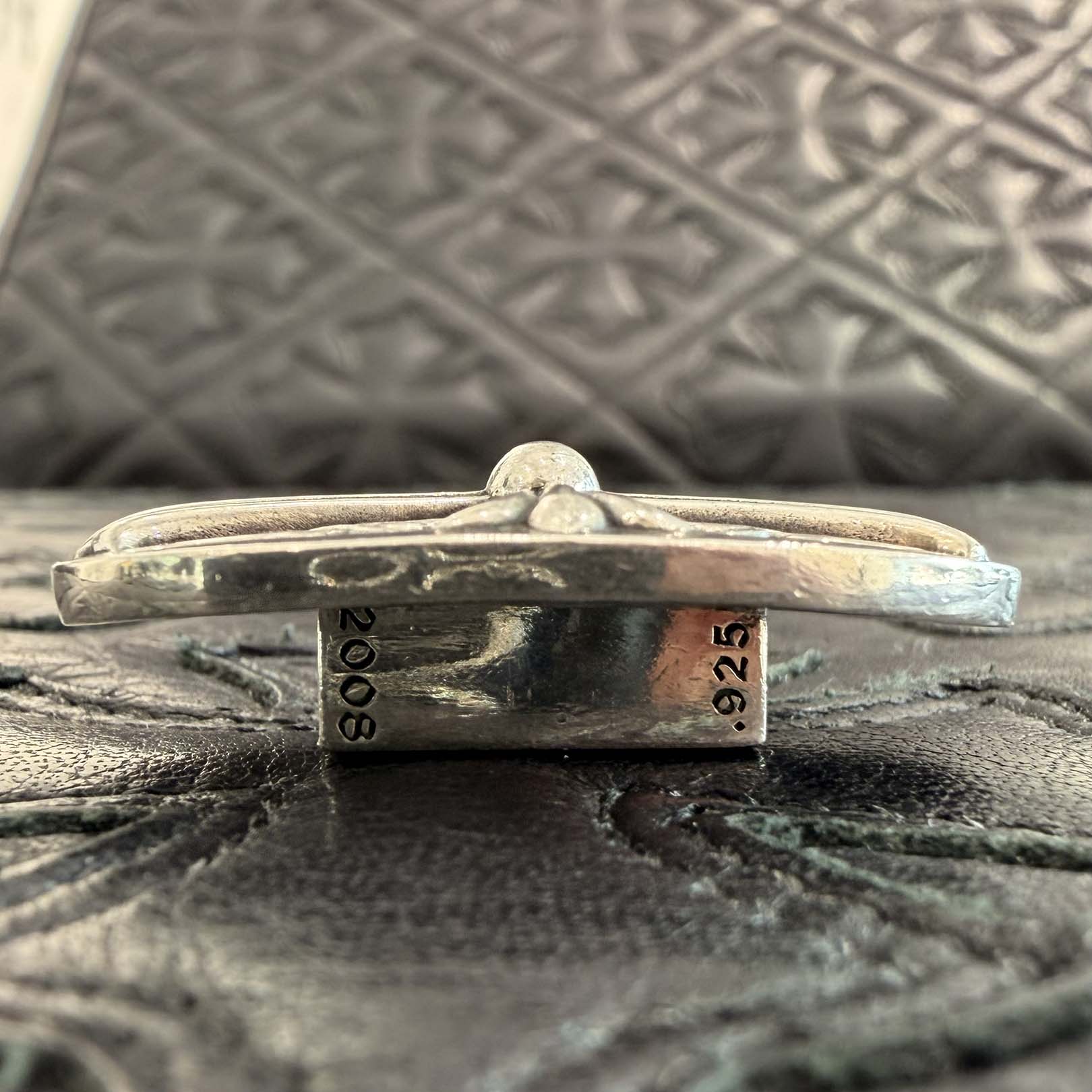 CHROME HEARTS Classic Oval Cross Hair Band クロムハーツ クラシック