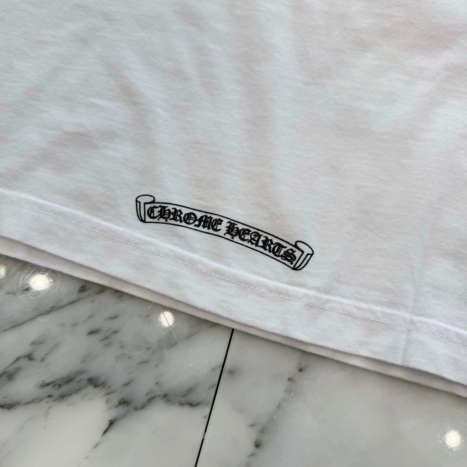CHROME HEARTS Honolulu Limited Back Scroll Logo Long Sleeve Tee Size XXL クロムハーツ ホノルル限定 バックスクロールロゴ ロングスリーブTシャツ サイズXXL