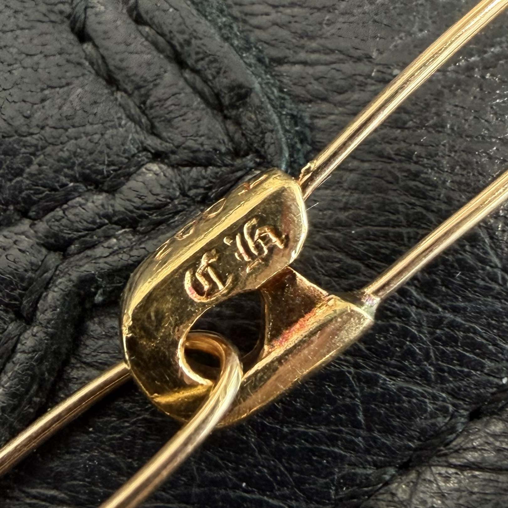 CHROME HEARTS 22K Safety Pin Necklace 17 Link Size 18インチ クロムハーツ 22K セーフティピン ネックレス 17リンク サイズ18インチ