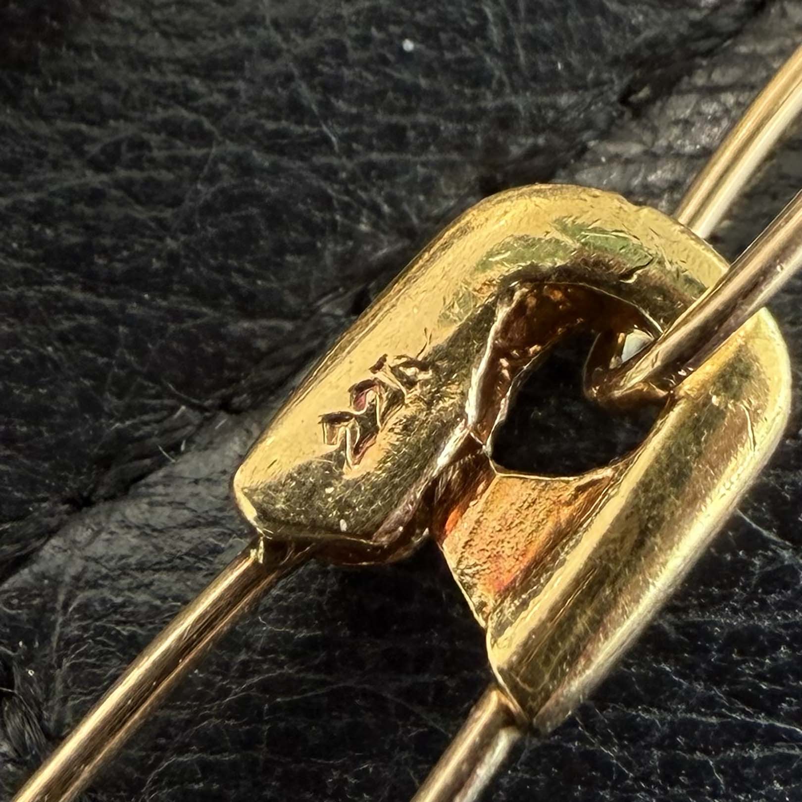 CHROME HEARTS 22K Safety Pin Necklace 17 Link Size 18インチ クロムハーツ 22K セーフティピン ネックレス 17リンク サイズ18インチ