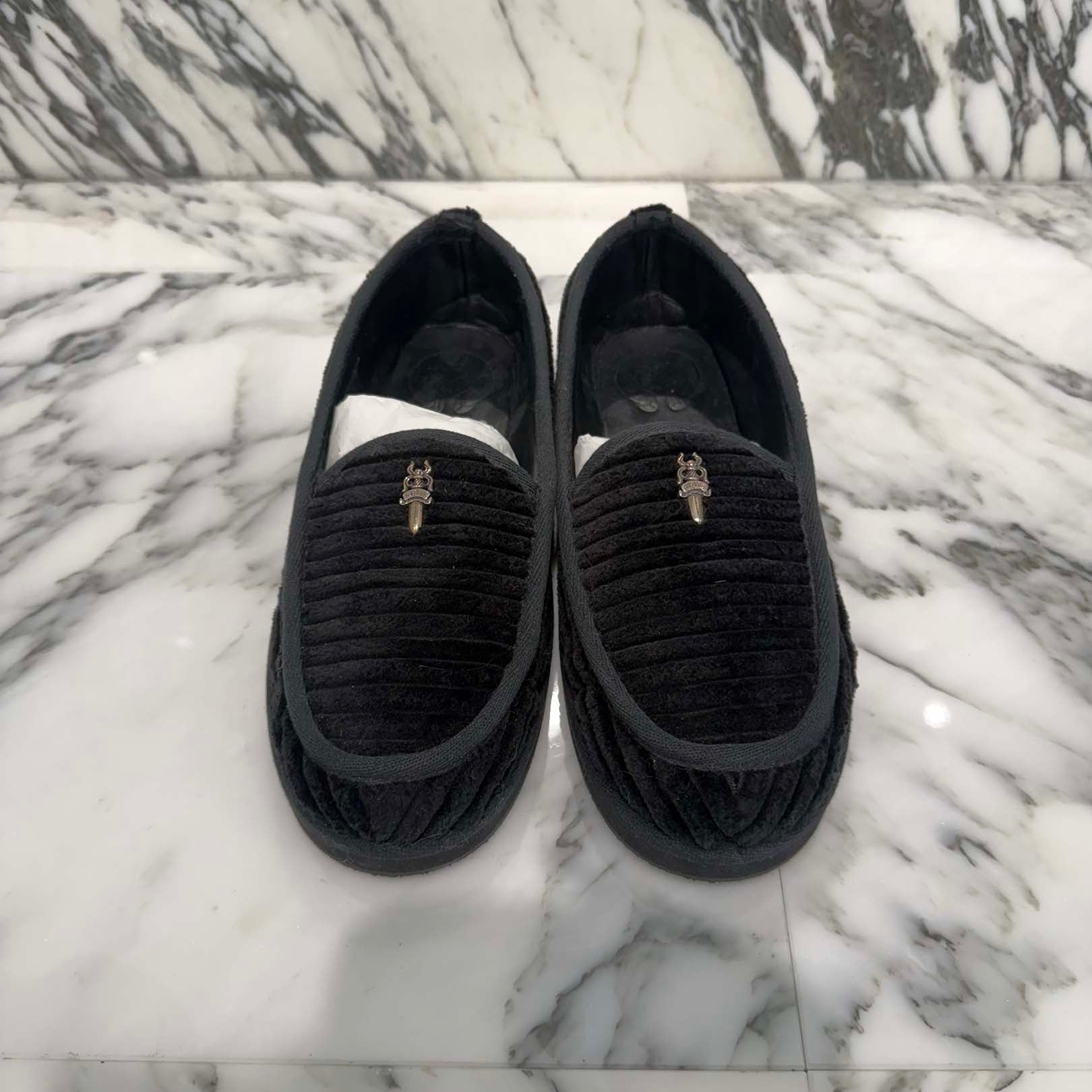 CHROME HEARTS Dagger Corduroy Slip On Size 40 (約25.0cm～25.5cm) クロムハーツ ダガー コーデュロイ スリッポン スリッパ シューズ サイズ40 (約25.0cm～25.5cm)