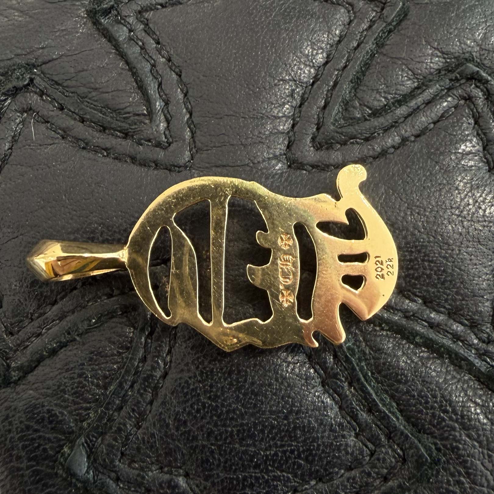 CHROME HEARTS 22K CH Logo Pendant Charm クロムハーツ 22K CHロゴ ペンダントチャーム