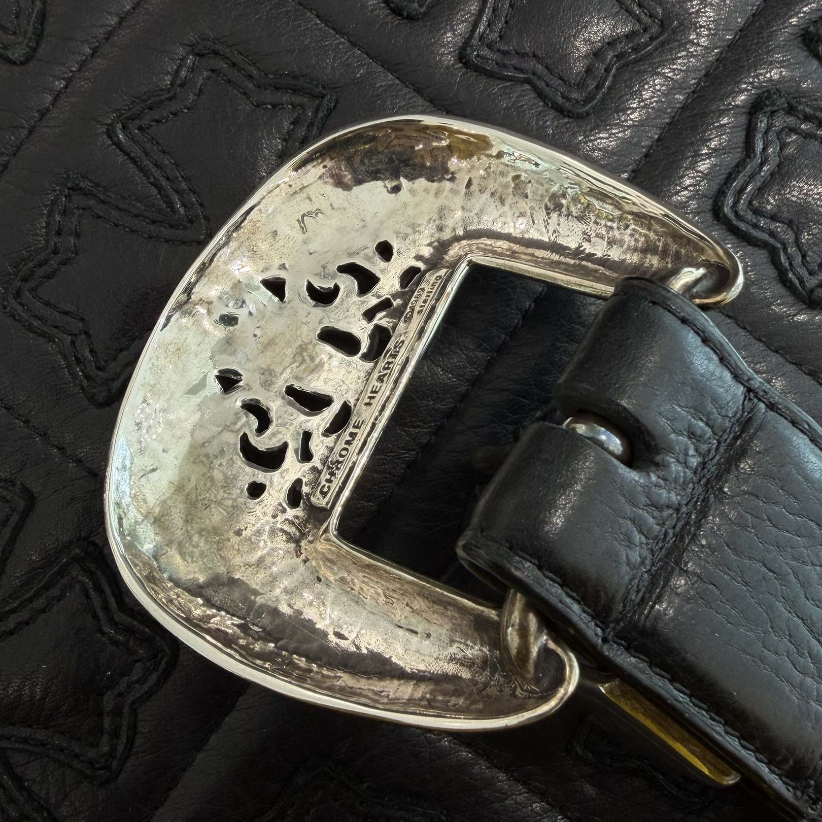 ゼノギアスブリングアーツフィギュア2体CHROME HEARTS レザーベルト