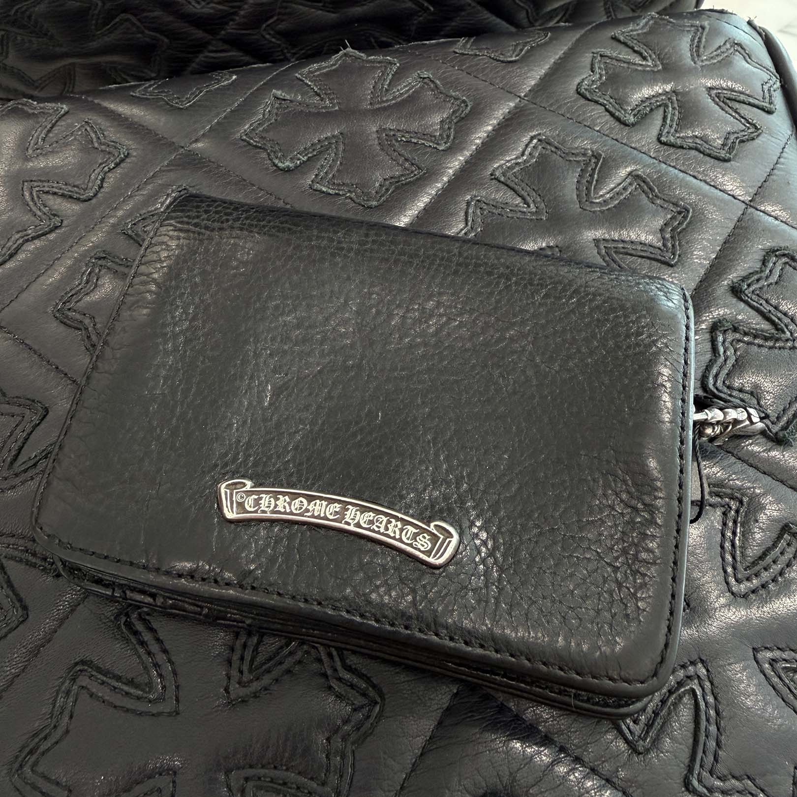 CHROME HEARTS Joey Scroll Wallet クロムハーツ ジョーイスクロールウォレット