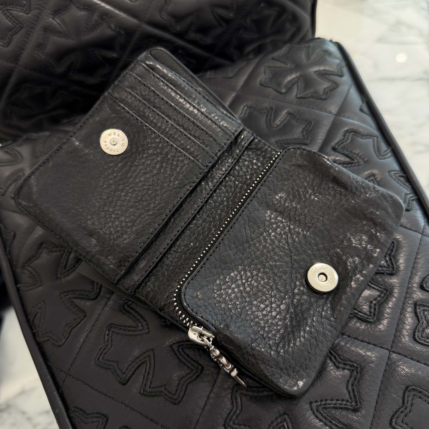 CHROME HEARTS Joey Scroll Wallet クロムハーツ ジョーイスクロールウォレット