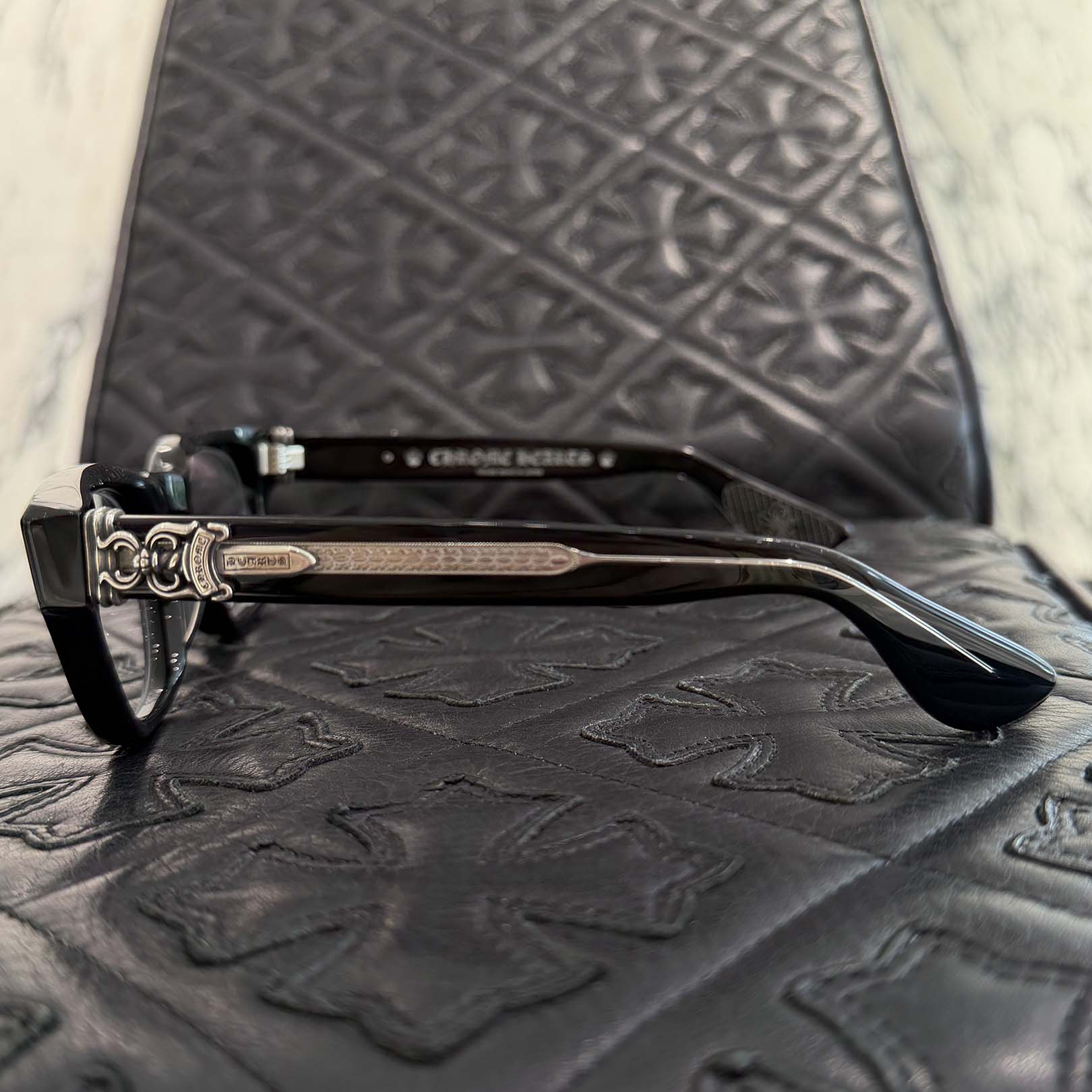 CHROME HEARTS CUNTVOLUTED Sunglasses Size 49□23-147 クロムハーツ コンヴァリューティッド サングラス サイズ49□23-147