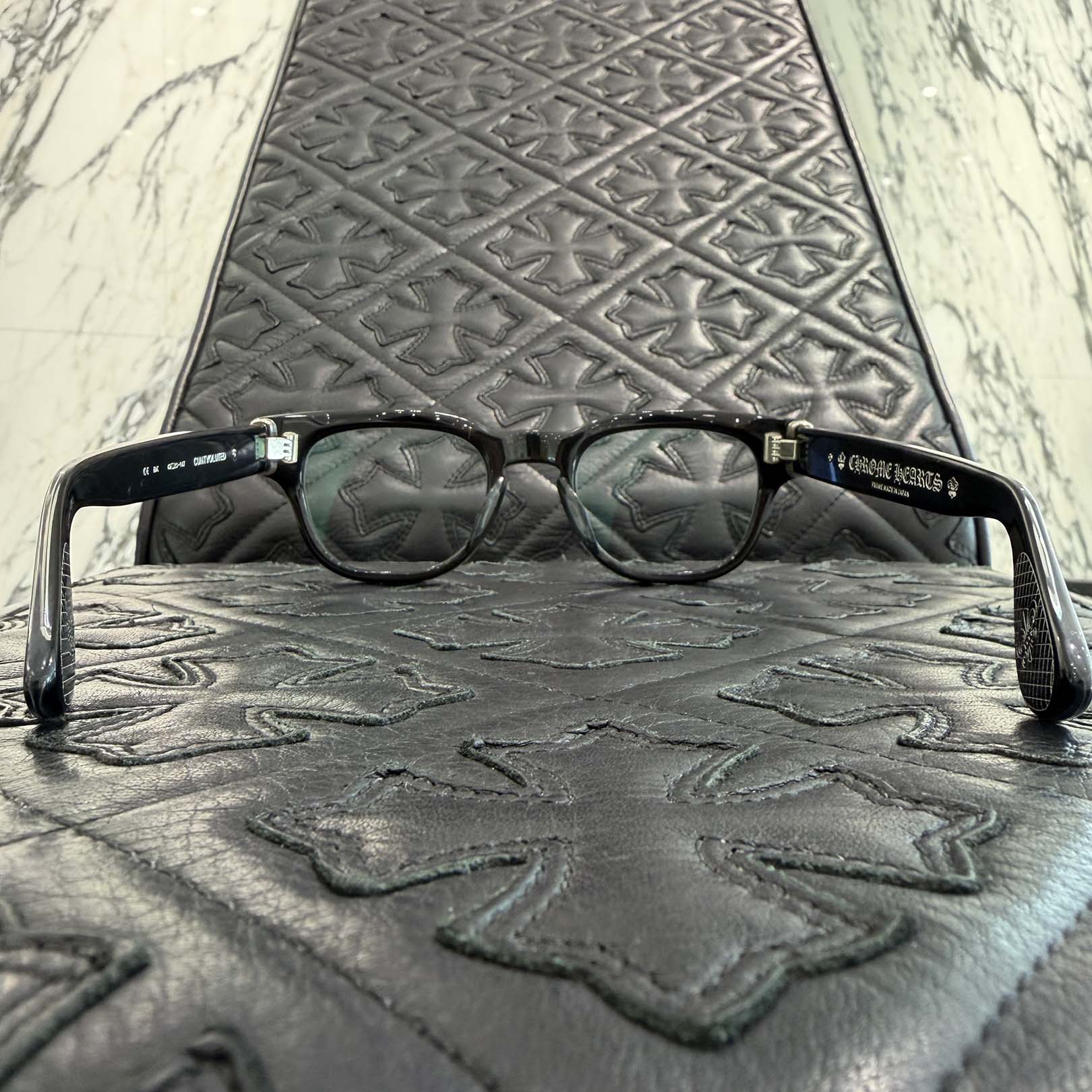 CHROME HEARTS CUNTVOLUTED Sunglasses Size 49□23-147 クロムハーツ コンヴァリューティッド サングラス サイズ49□23-147