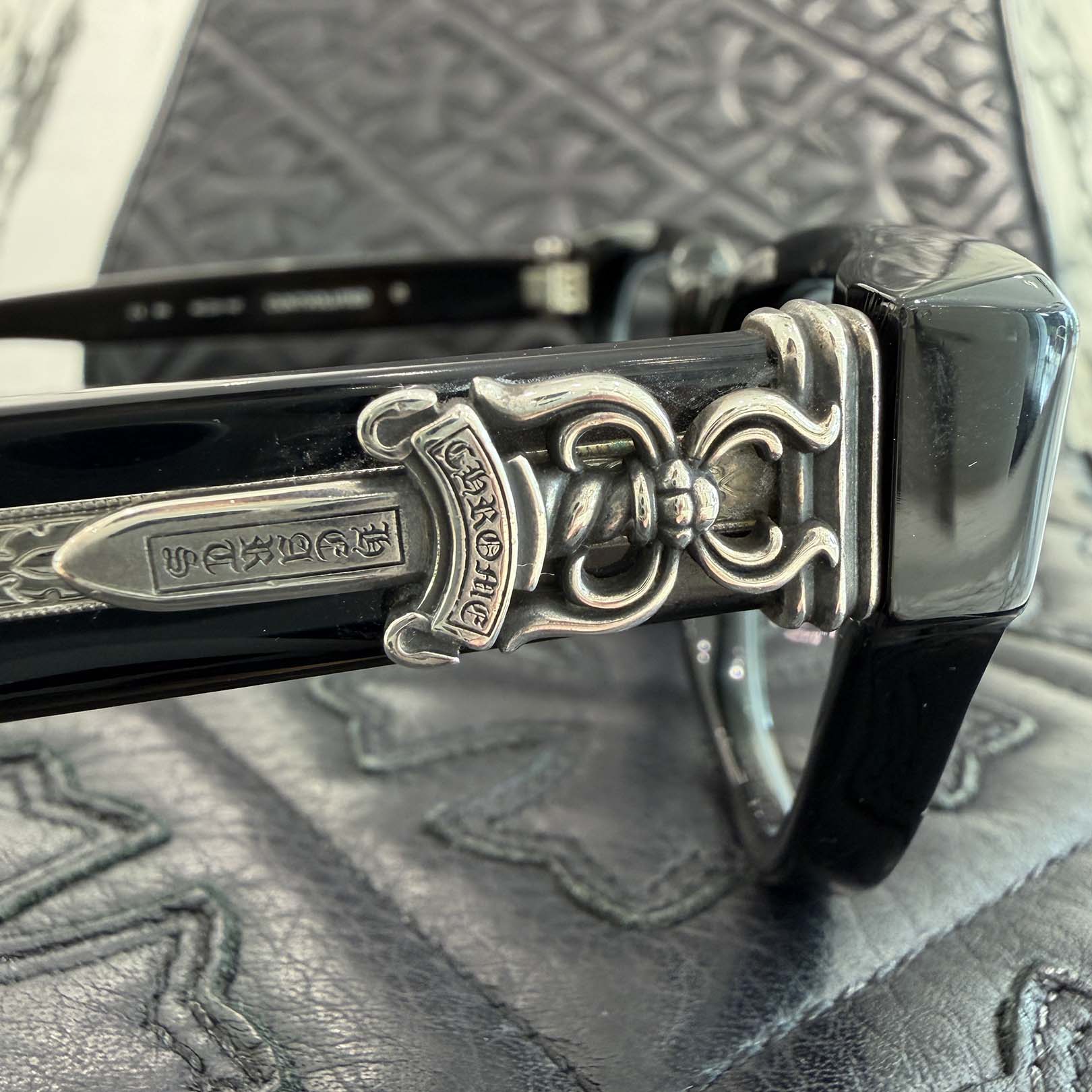 CHROME HEARTS CUNTVOLUTED Sunglasses Size 49□23-147 クロムハーツ コンヴァリューティッド サングラス サイズ49□23-147
