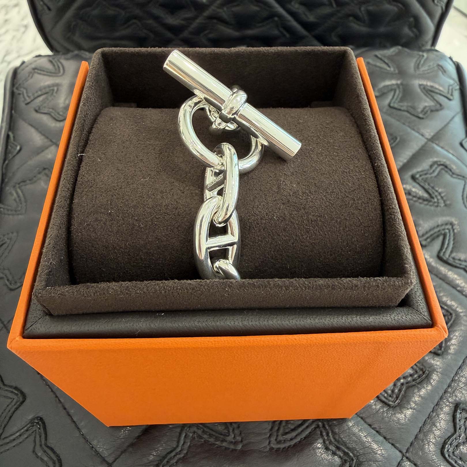 HERMES Chaine d'Ancre GM 11 エルメス シェーヌダンクル GM 11コマ