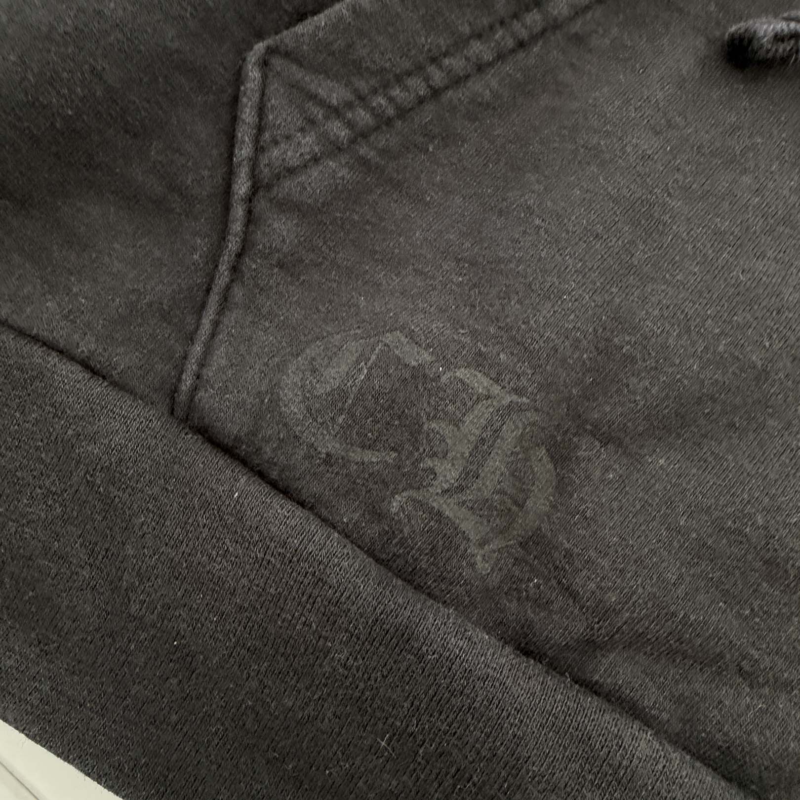CHROME HEARTS American Flag Scroll Logo Pullover Hoodie Size L クロムハーツ アメリカ国旗 スクロールロゴ プルオーバーフーディー サイズL