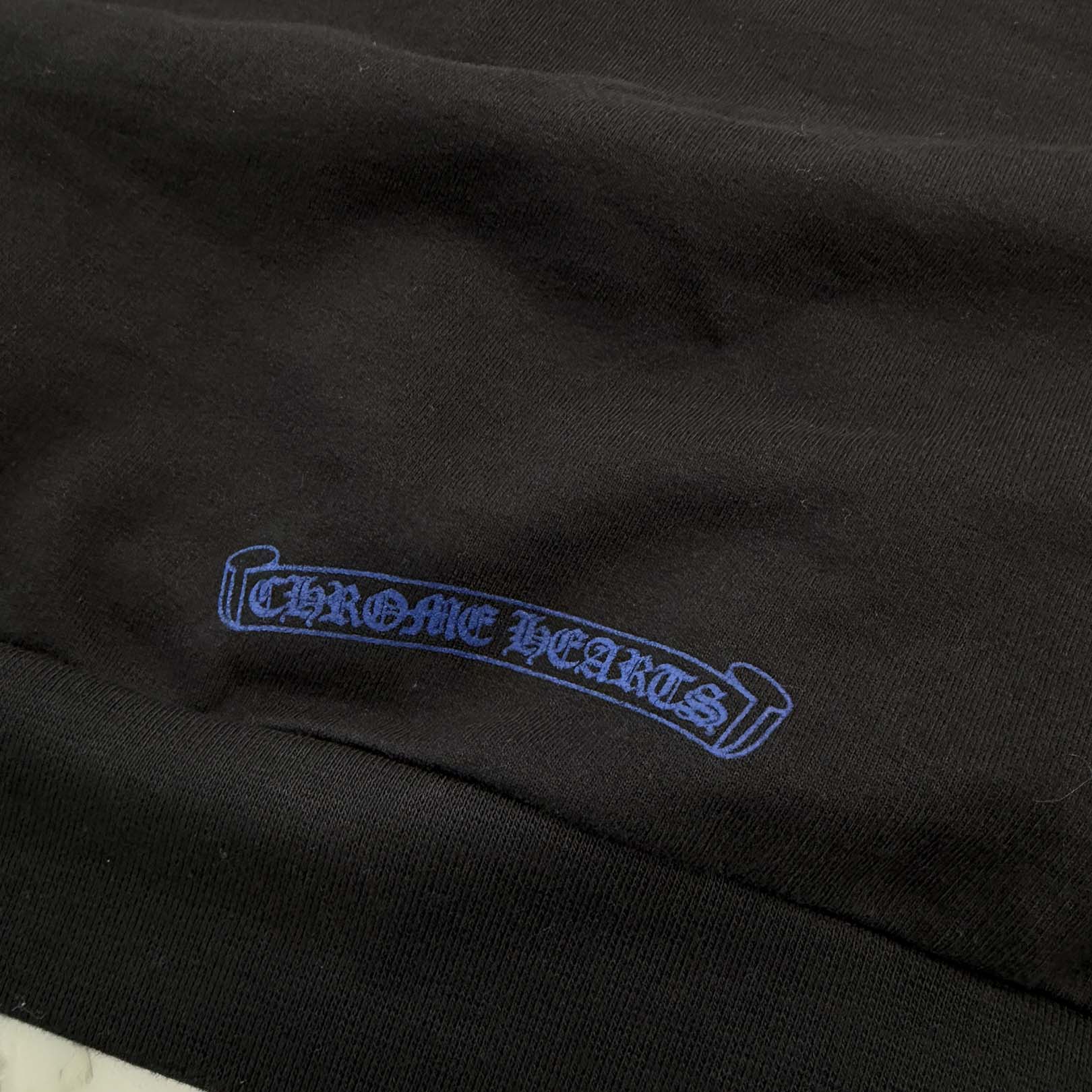 CHROME HEARTS Vertical Logo Pullover Hoodie Size S クロムハーツ ヴァーティカルロゴ プルオーバーフーディー サイズS