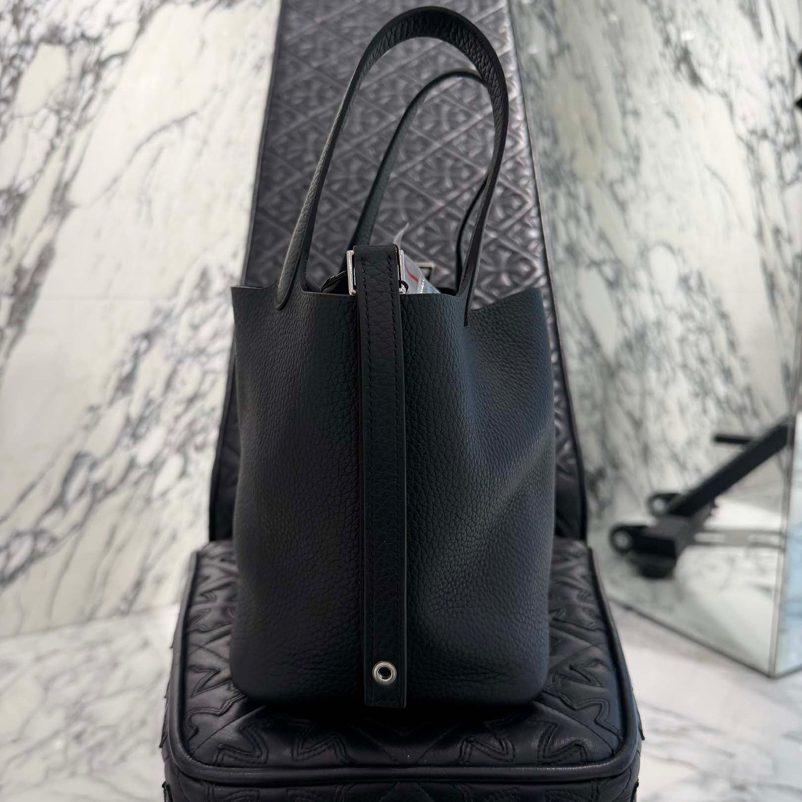 HERMES Picotin Lock PM "NOIR" K刻印 エルメス ピコタンロック PM "ノワール" K刻印