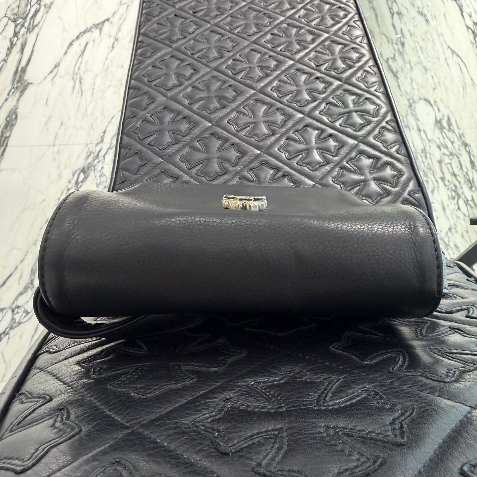 CHROME HEARTS MILO Large Dagger Leather Shoulder Bag クロムハーツ マイロ ラージダガー レザーショルダーバッグ