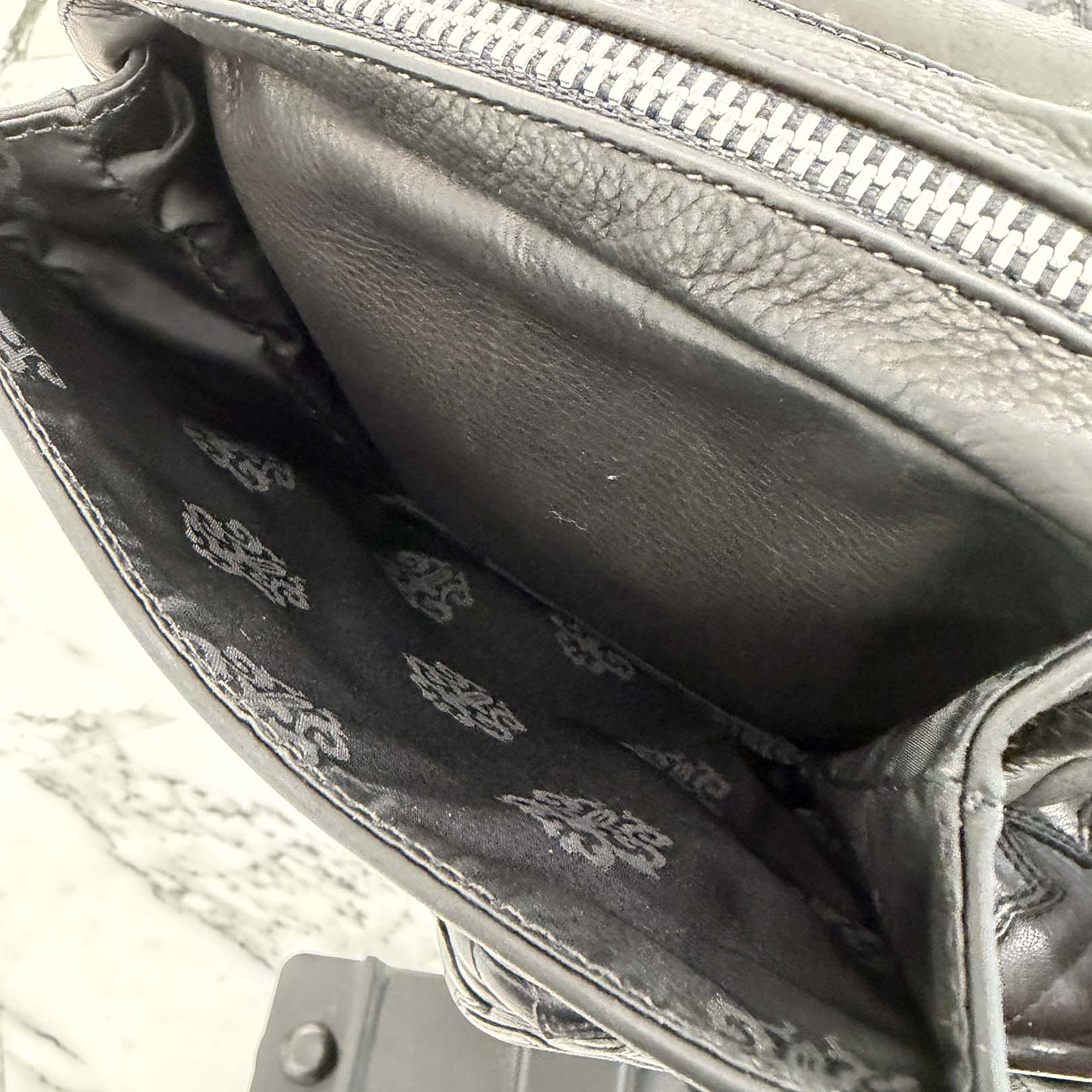 CHROME HEARTS MILO Large Dagger Leather Shoulder Bag クロムハーツ マイロ ラージダガー レザーショルダーバッグ