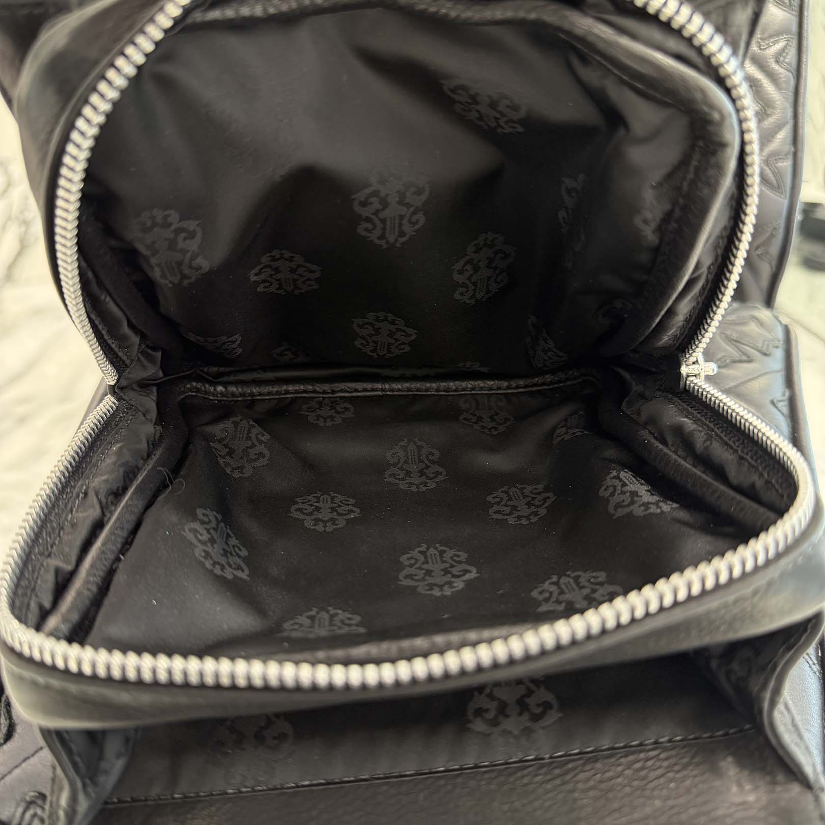 CHROME HEARTS MILO Large Dagger Leather Shoulder Bag クロムハーツ マイロ ラージダガー レザーショルダーバッグ