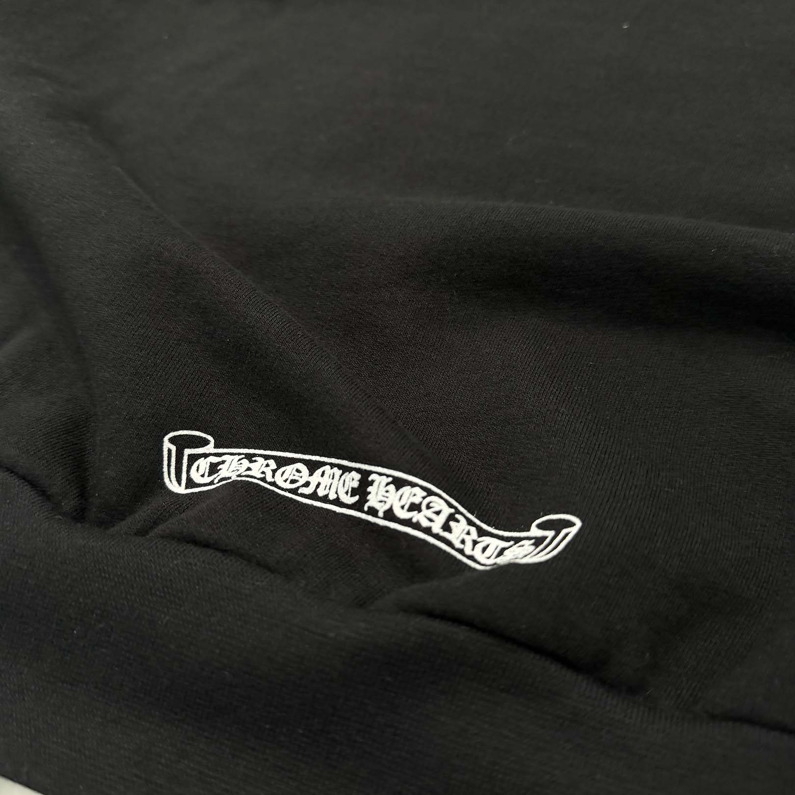 CHROME HEARTS Neck Logo Crewneck Sweatshirt Size L クロムハーツ ネックロゴクルーネックスウェットシャツ サイズL