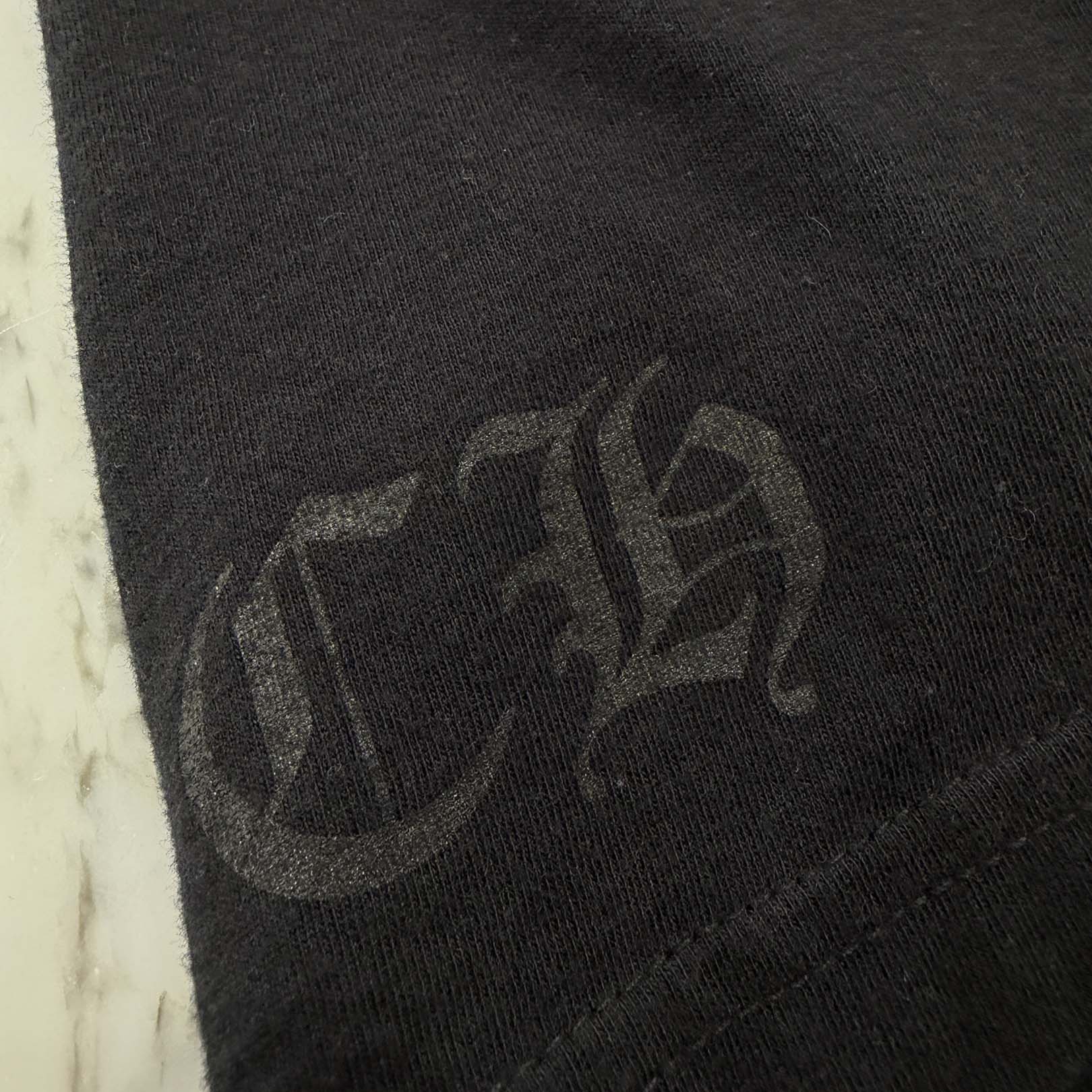 CHROME HEARTS Neck Logo Horseshoe Tee Size L クロムハーツ ネックロゴ ホースシュー Tシャツ サイズL