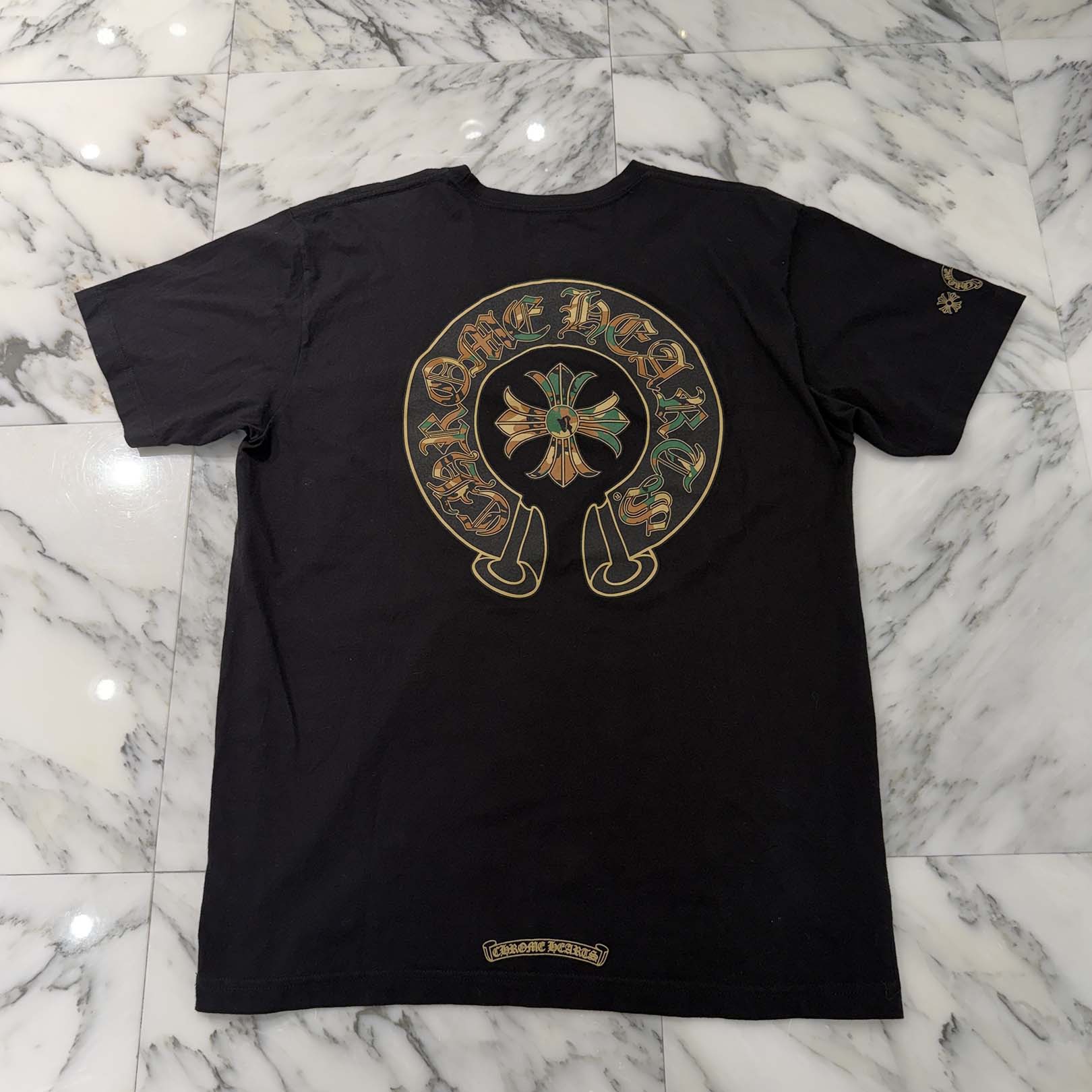 CHROME HEARTS Camo Horseshoe Tee Size XL クロムハーツ カモ ホースシュー ティーシャツ サイズXL