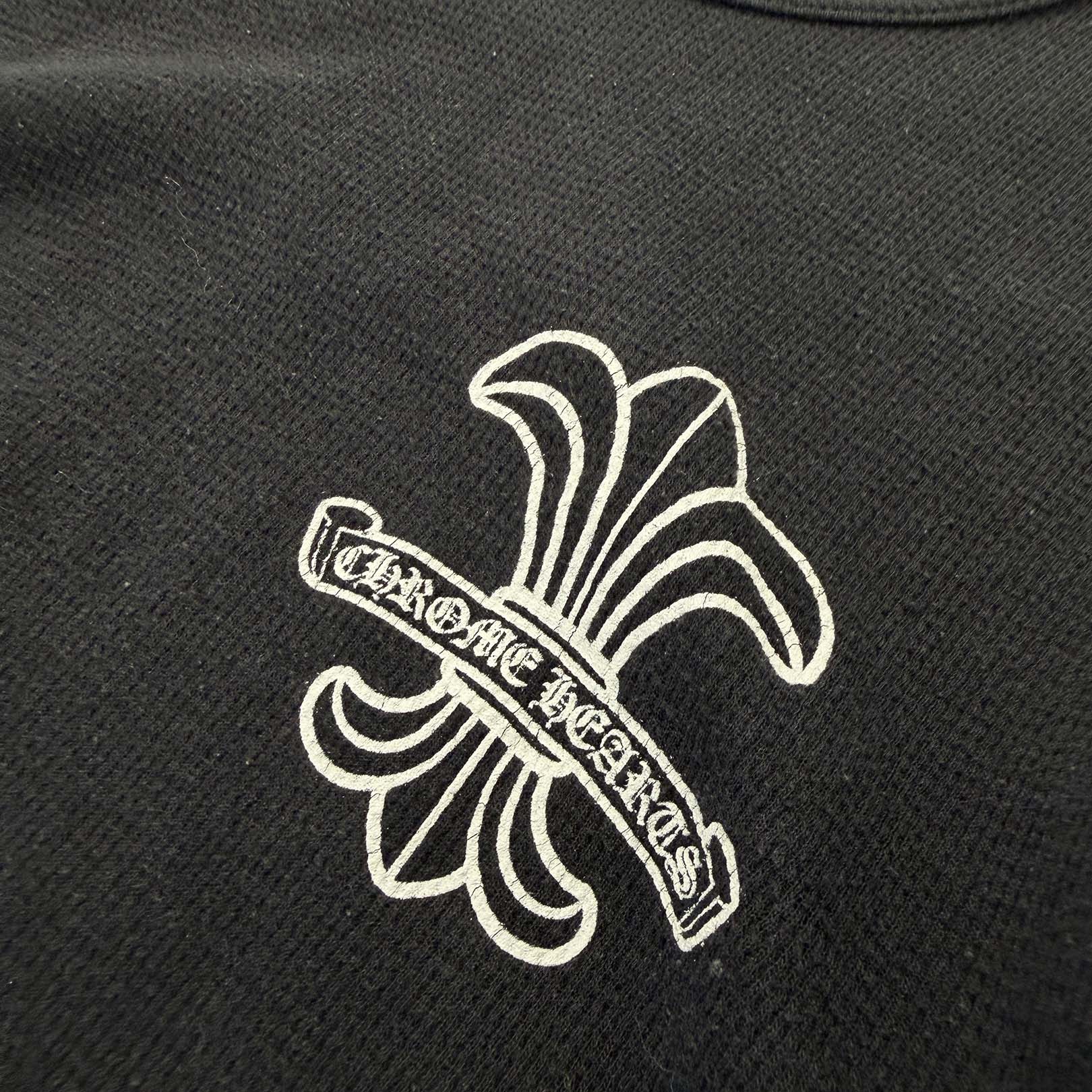 CHROME HEARTS OLD BS FLARE Print Thermal Long Sleeve Tee Size M クロムハーツ オールド BSフレア プリント サーマル ロングスリーグ Tシャツ サイズM