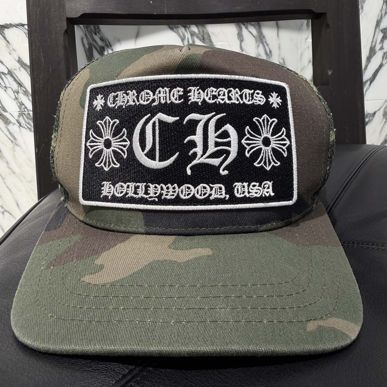 CHROME HEARTS Hollywood Limited Camo Mesh Trucker Cap Size ONE SIZE (53-60) クロムハーツ ハリウッド限定 カモメッシュ トラッカーキャップ サイズONE SIZE (53-60)