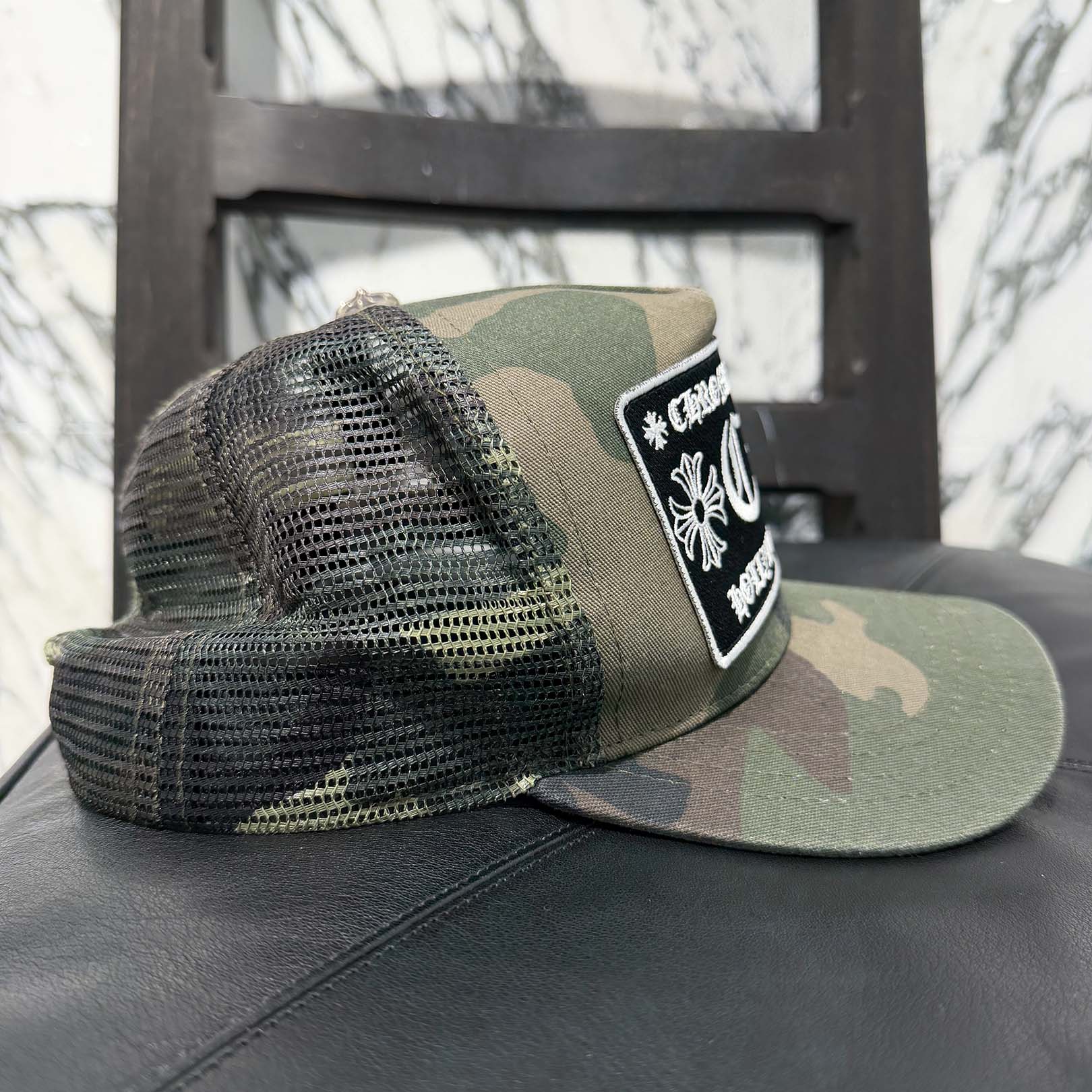 CHROME HEARTS Hollywood Limited Camo Mesh Trucker Cap Size ONE SIZE (53-60) クロムハーツ ハリウッド限定 カモメッシュ トラッカーキャップ サイズONE SIZE (53-60)