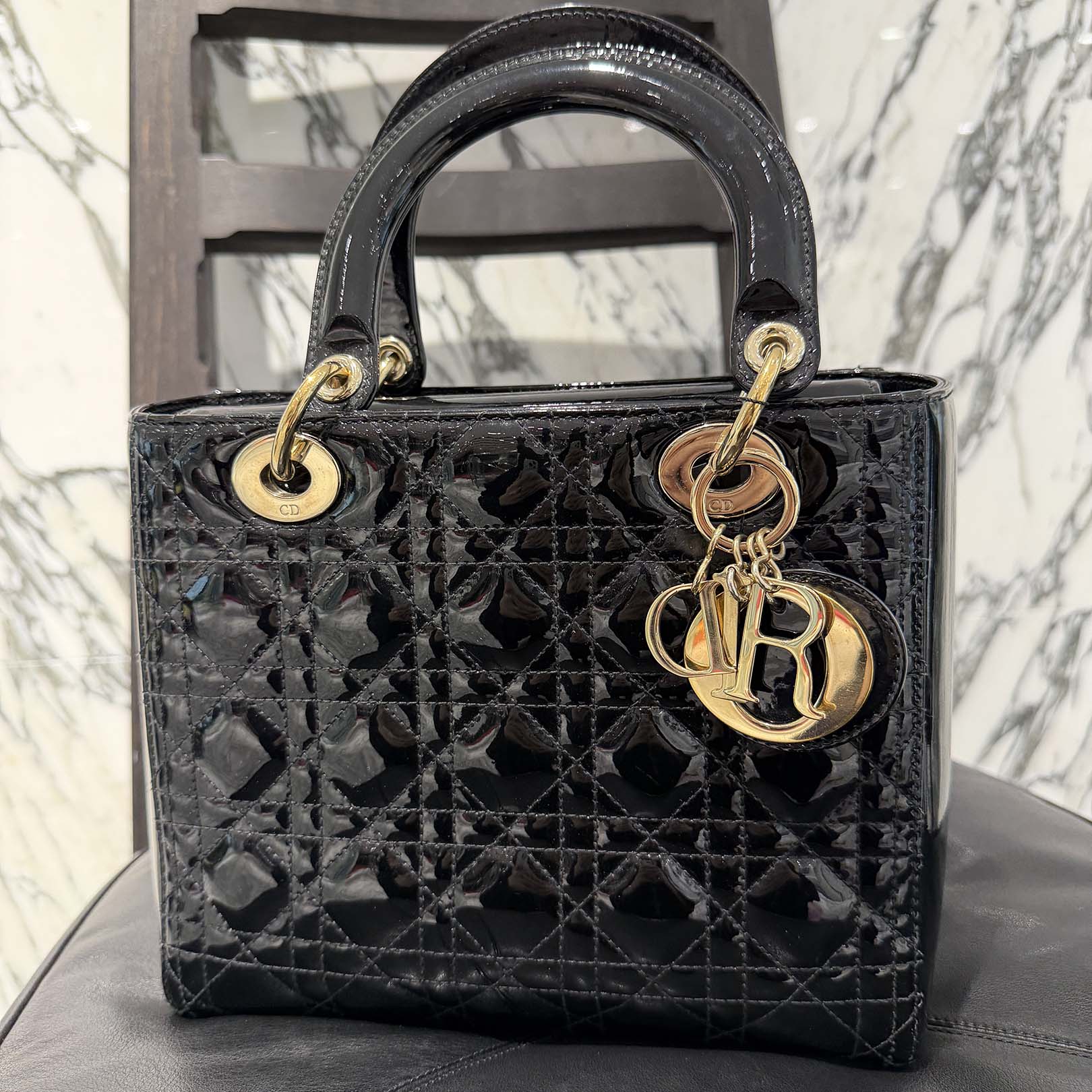 DIOR Lady Dior Medium Bag ディオール レディディオール ミディアム バッグ