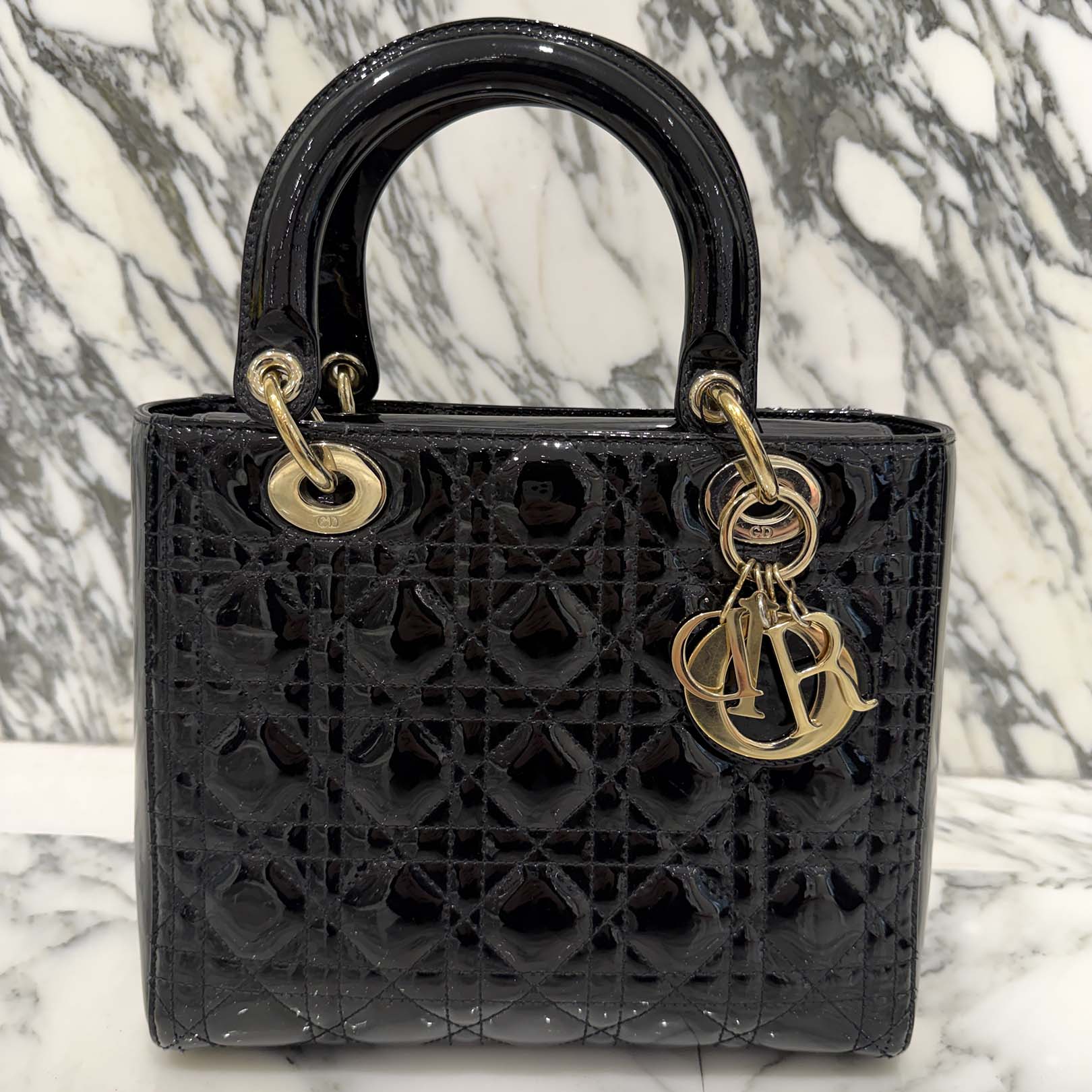 DIOR Lady Dior Medium Bag ディオール レディディオール ミディアム バッグ
