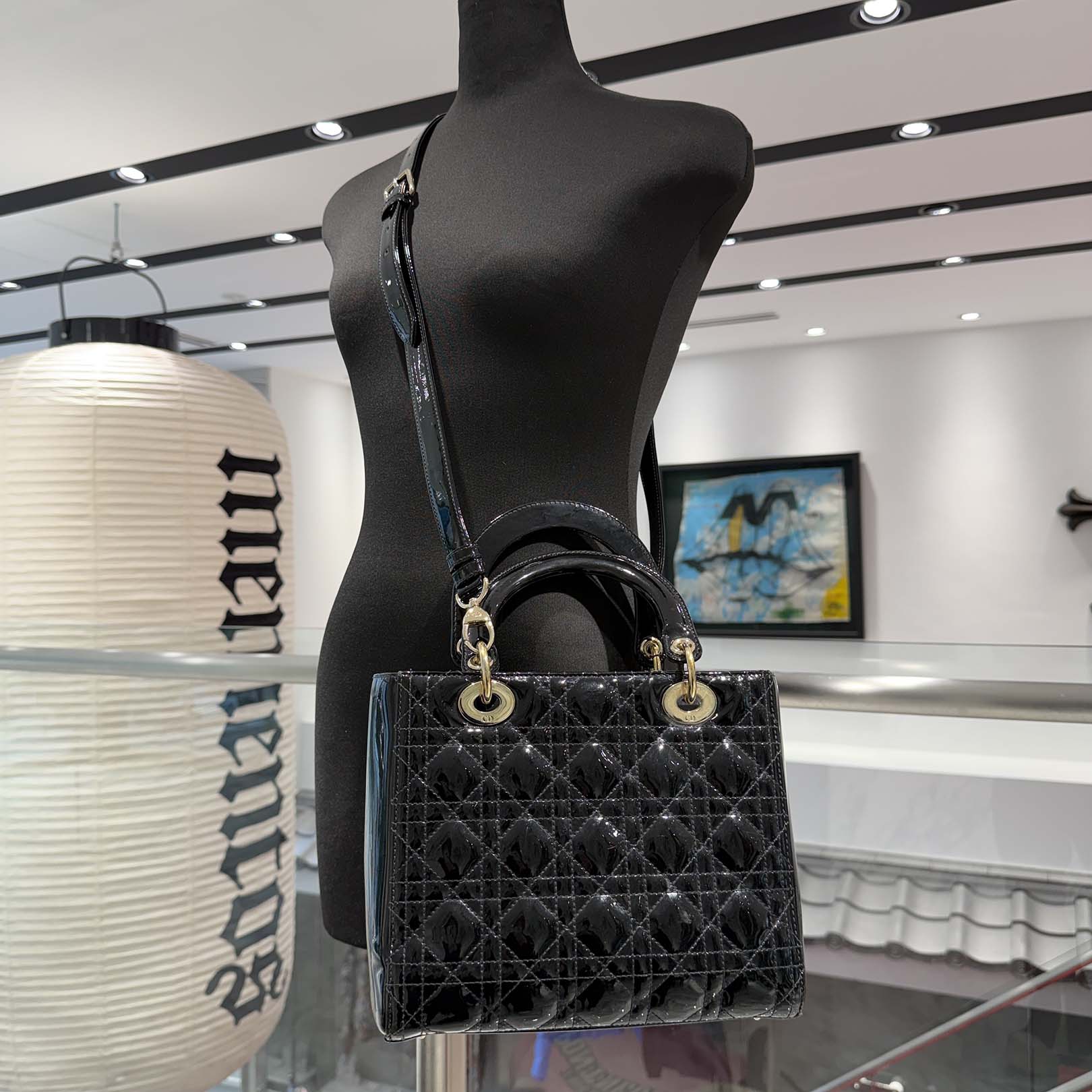 DIOR Lady Dior Medium Bag ディオール レディディオール ミディアム バッグ