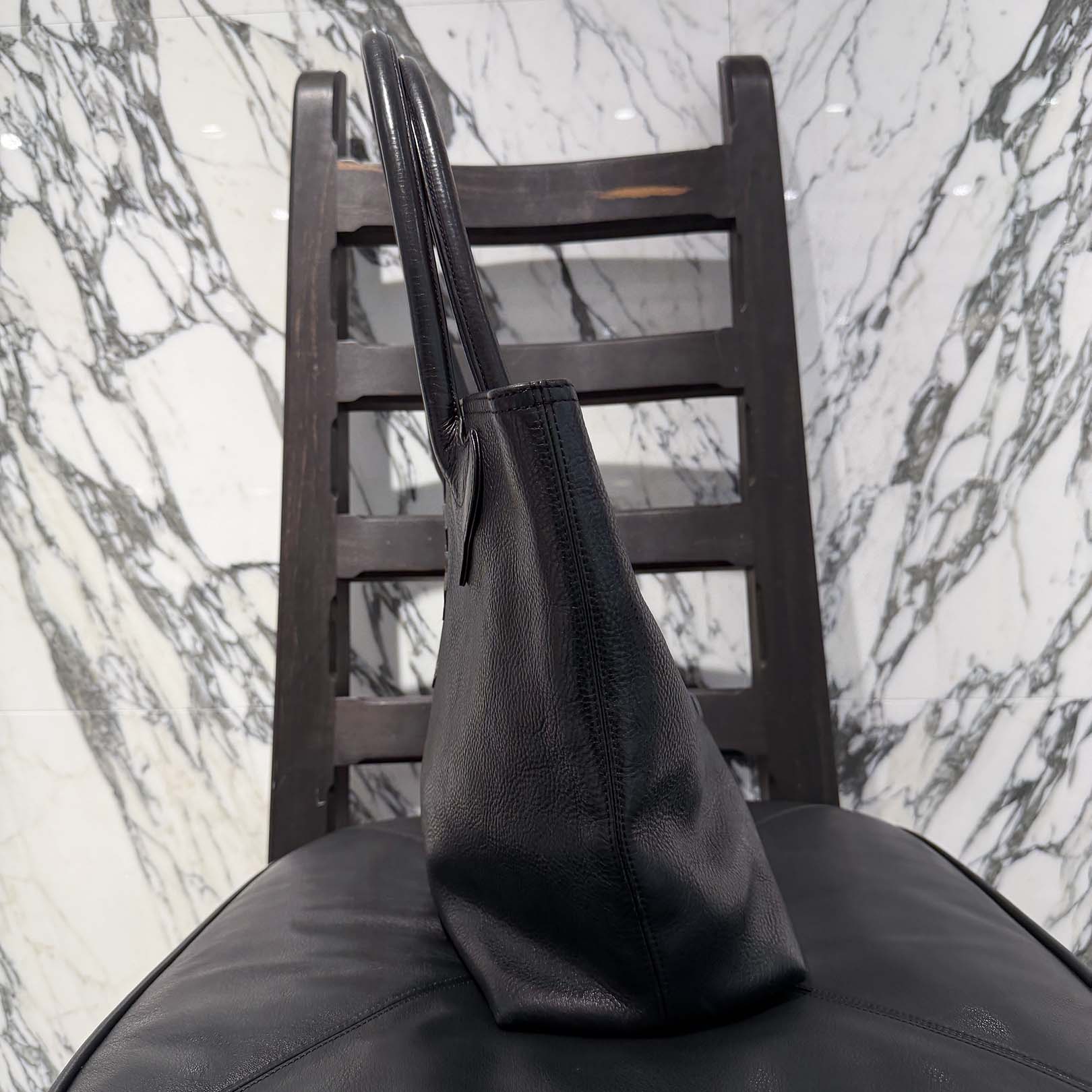 CHROME HEARTS 1 Cross Leather Patch FS Tote Bag クロムハーツ 1