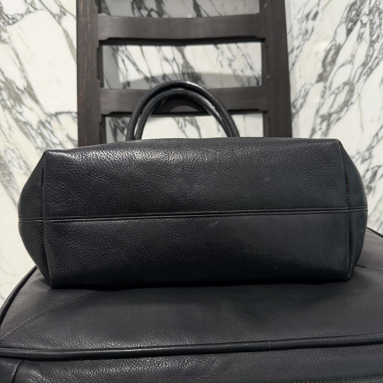 CHROME HEARTS 1 Cross Leather Patch FS Tote Bag クロムハーツ 1クロス レザーパッチ FS トートバッグ