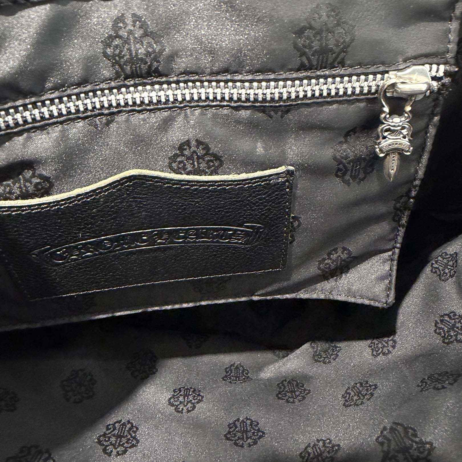 CHROME HEARTS 1 Cross Leather Patch FS Tote Bag クロムハーツ 1クロス レザーパッチ FS トートバッグ