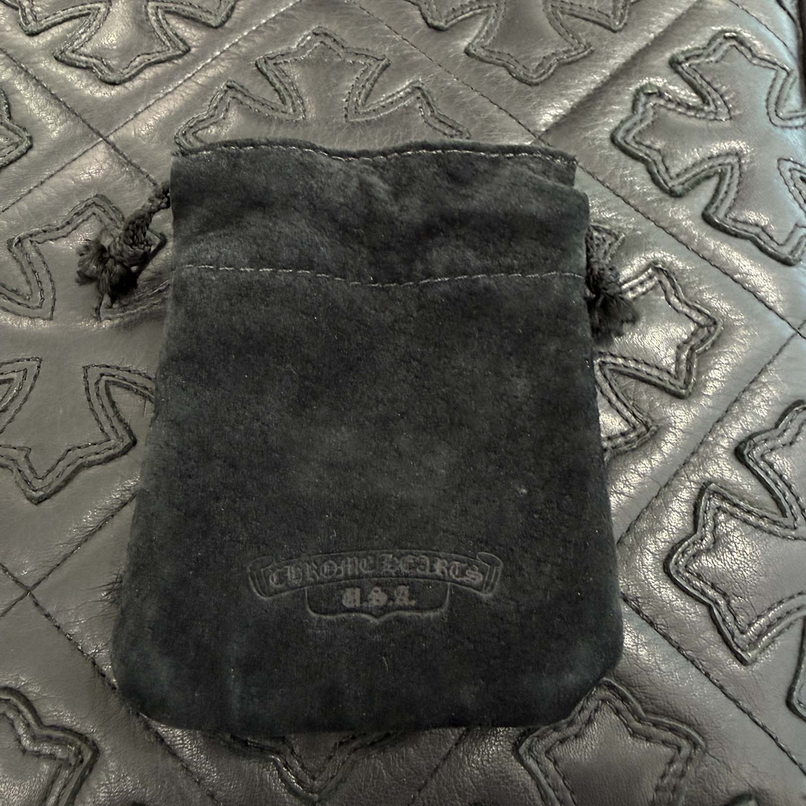 CHROME HEARTS ALLIGATOR Gunslinger Cross Ball Leather Bracelet クロムハーツ アリゲーター ガンスリンガー クロスボール レザーブレスレット