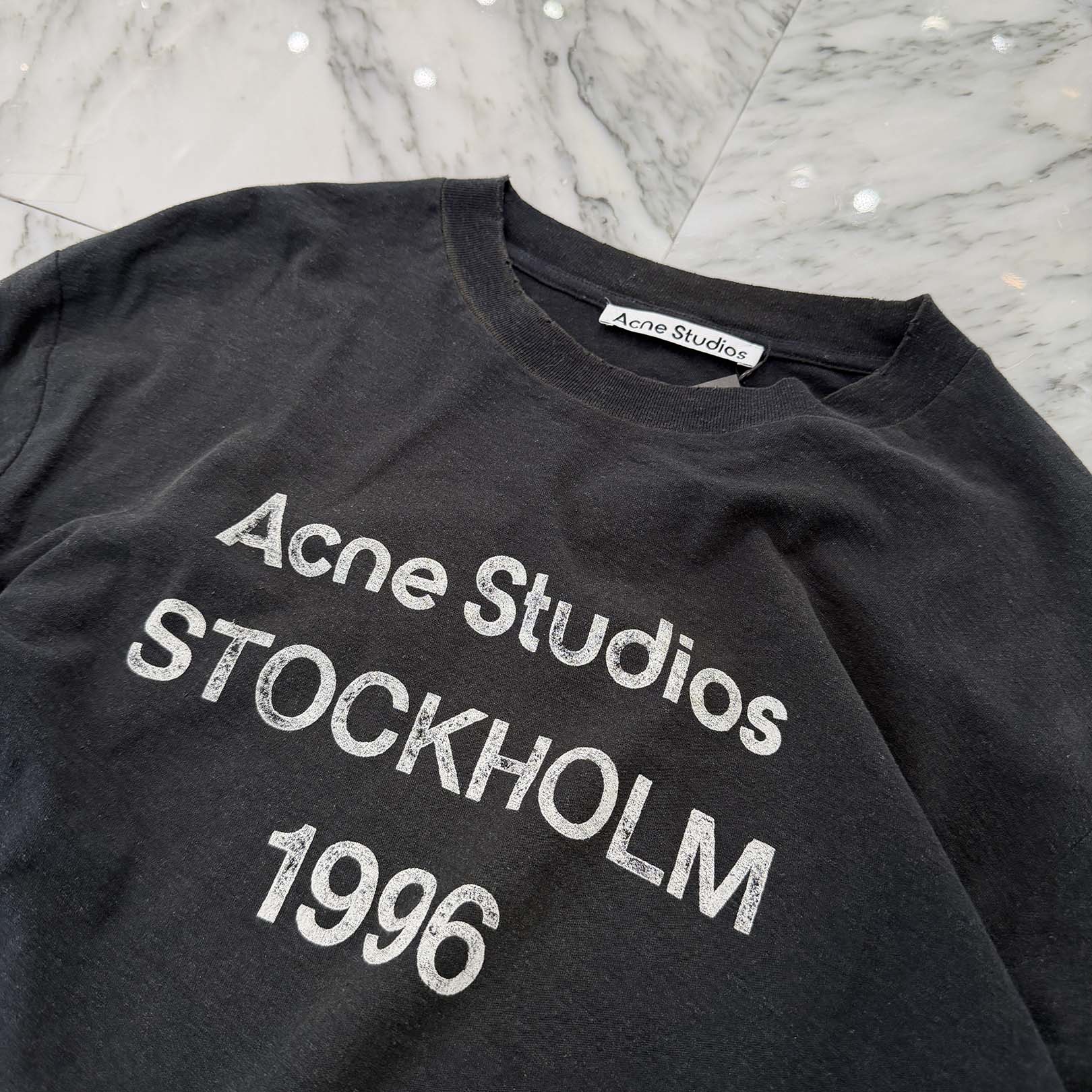 Acne Studios 2024SS STOCKHOLM 1996 Relaxed Fit Long Sleeve Tee FN-UX-TSHI000016 Size M アクネストゥディオズ STOCKHOLM 1996 リラックスフィット ロングスリーブTシャツ サイズM