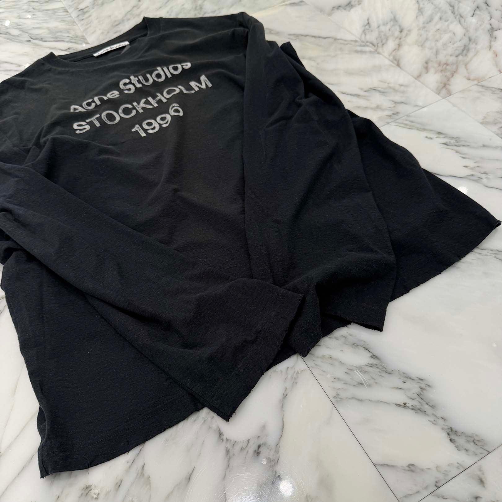 Acne Studios 2024SS STOCKHOLM 1996 Relaxed Fit Long Sleeve Tee FN-UX-TSHI000016 Size M アクネストゥディオズ STOCKHOLM 1996 リラックスフィット ロングスリーブTシャツ サイズM