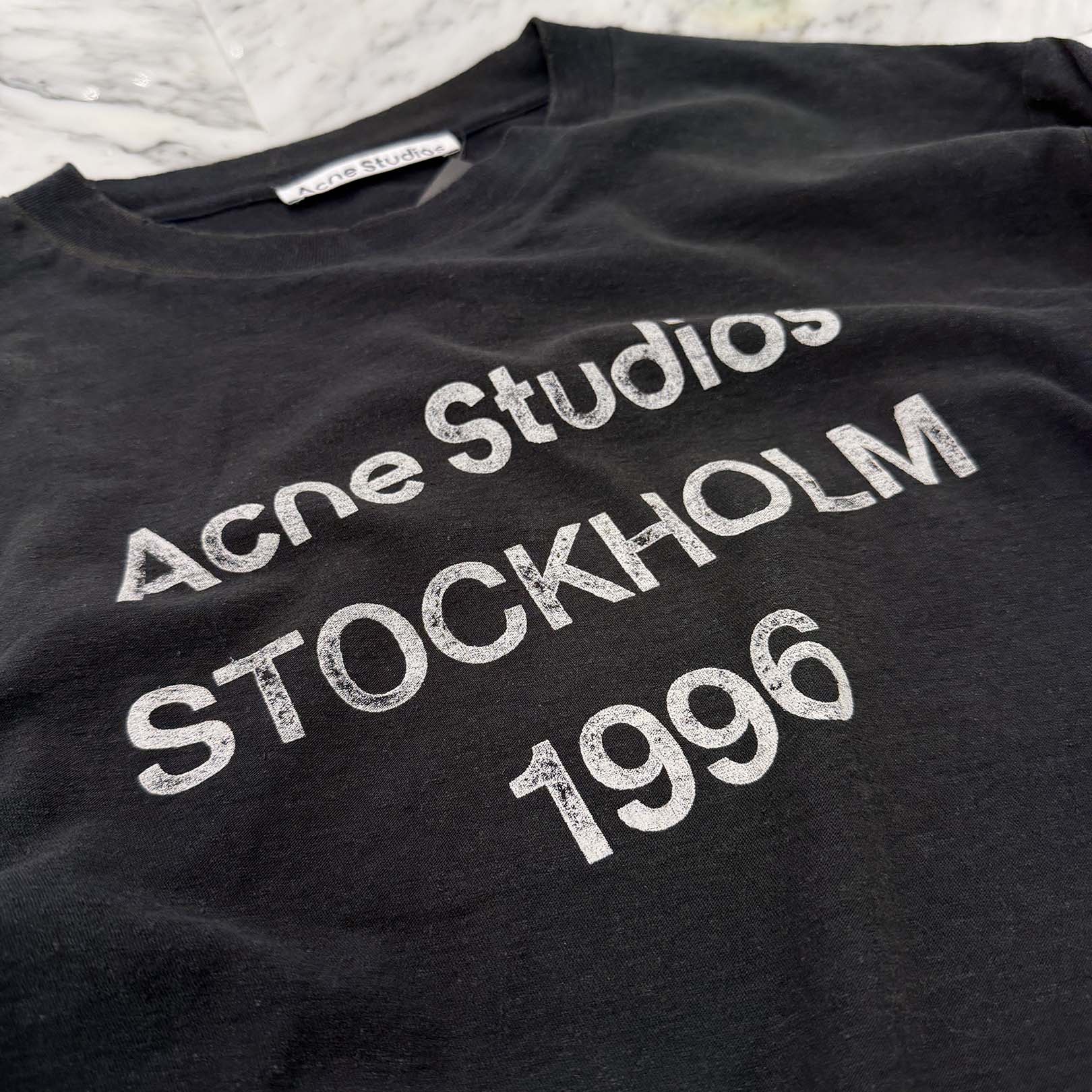 Acne Studios 2024SS STOCKHOLM 1996 Relaxed Fit Long Sleeve Tee FN-UX-TSHI000016 Size M アクネストゥディオズ STOCKHOLM 1996 リラックスフィット ロングスリーブTシャツ サイズM