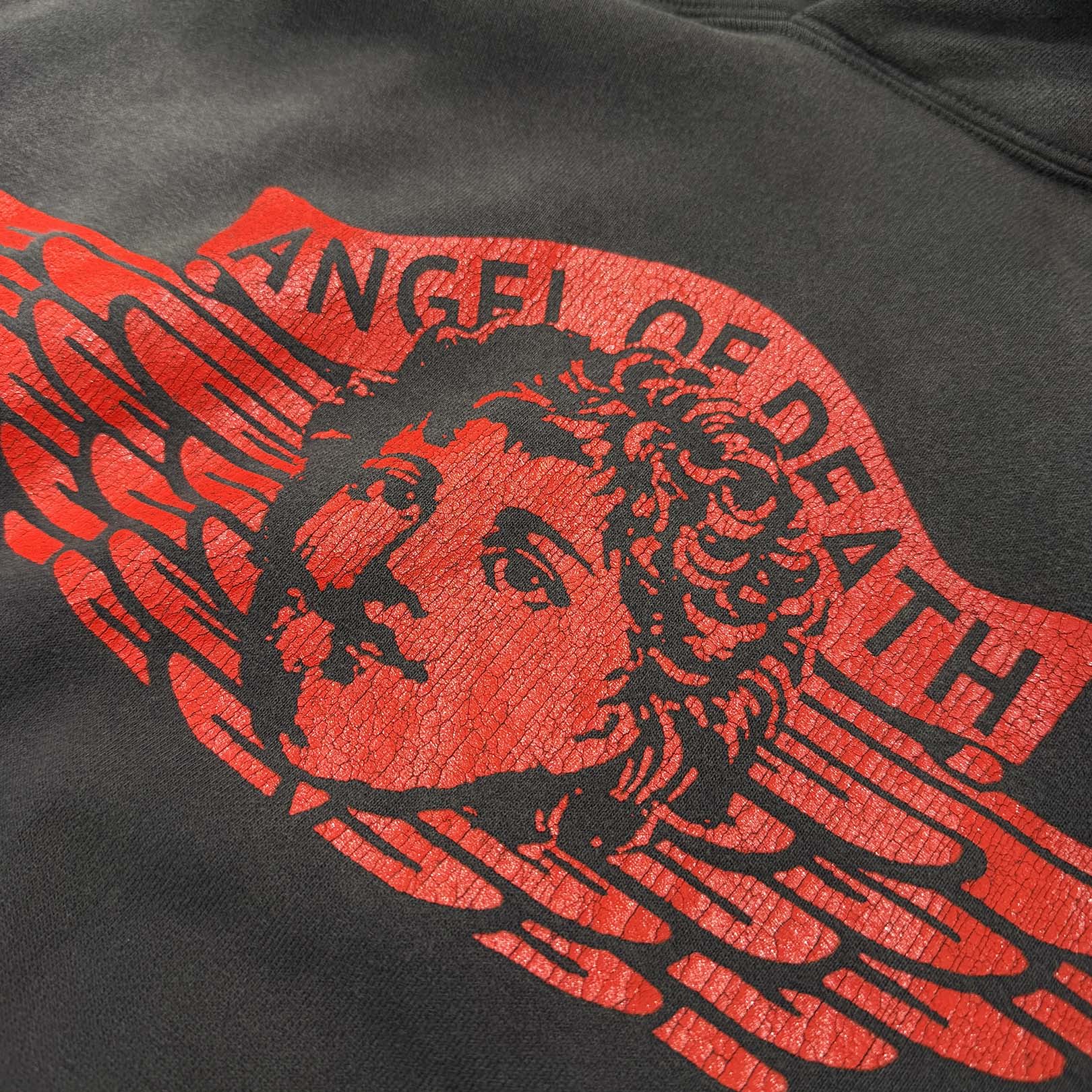 SAINT Mxxxxxx 2024SS ANGEL Pullover Hoodie SM-YS8-0000-034 Size XL セントマイケル エンジェル プルオーバーフーディ サイズXL