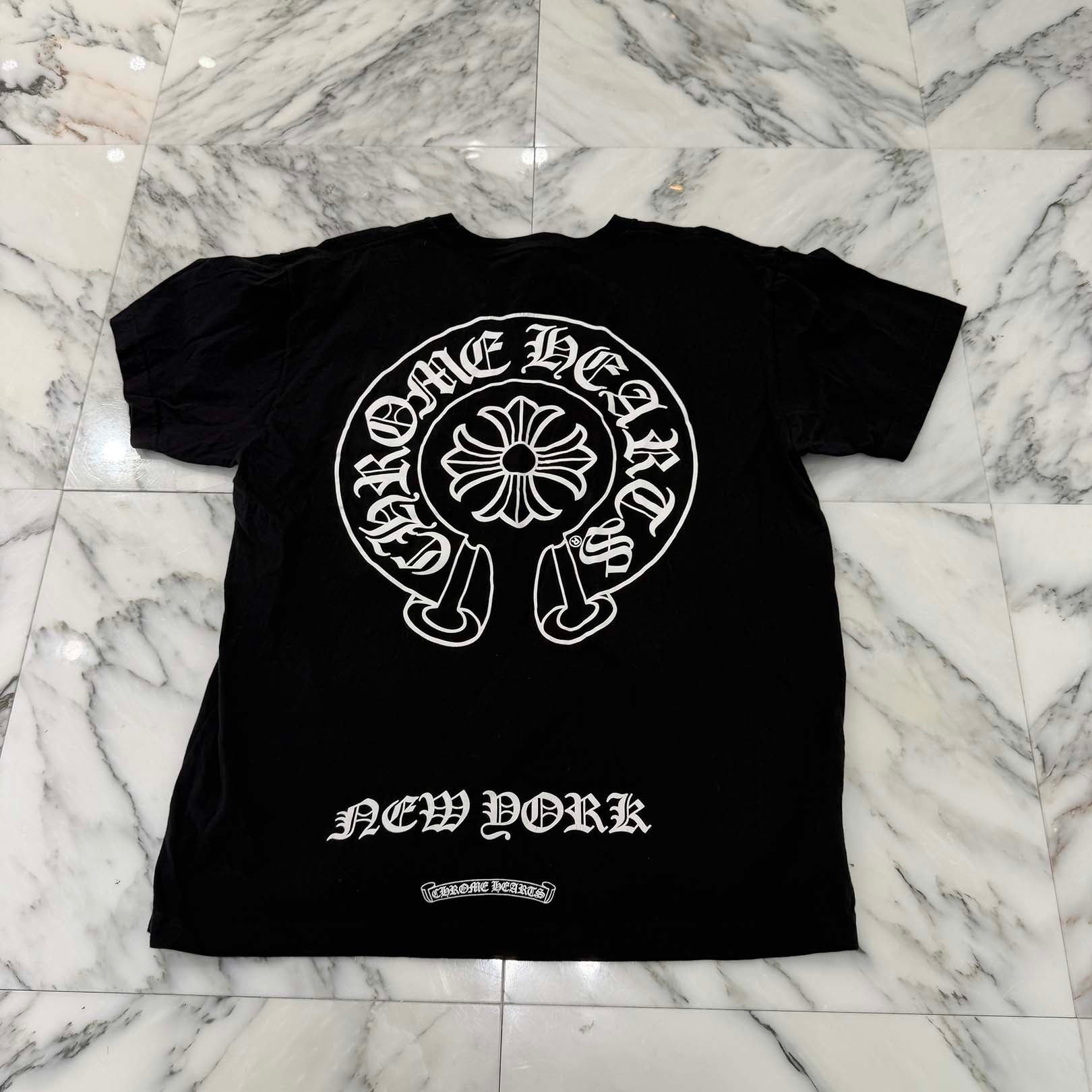 CHROME HEARTS NEW YORK Limited Horseshoe Tee Size L クロムハーツ ニューヨーク限定 ホースシュー Tシャツ サイズL