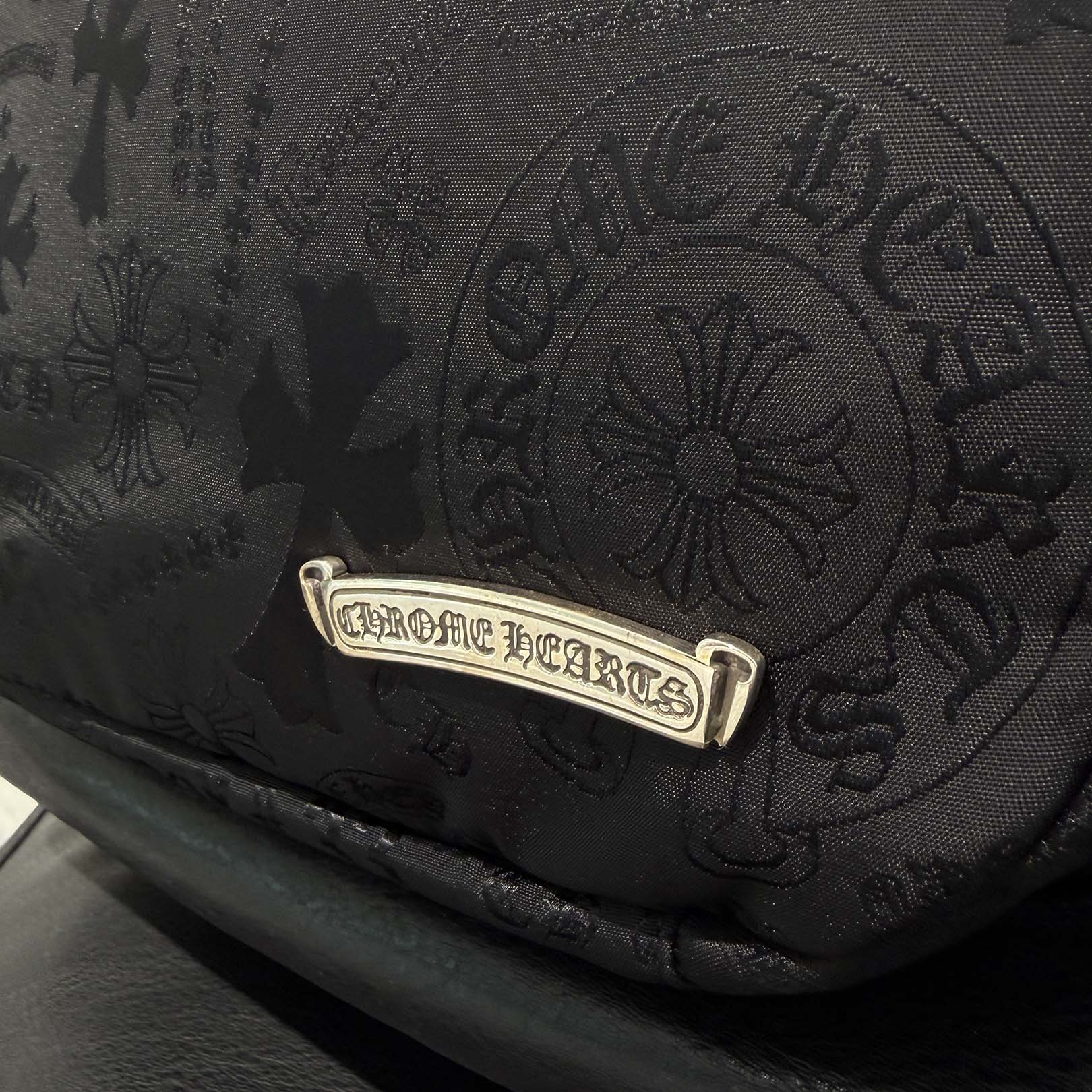 CHROME HEARTS 7th Grade Nylon Multi Logo Stencil Backpack クロムハーツ セブンスグレード ナイロン マルチ ロゴ ステンシル バックパック