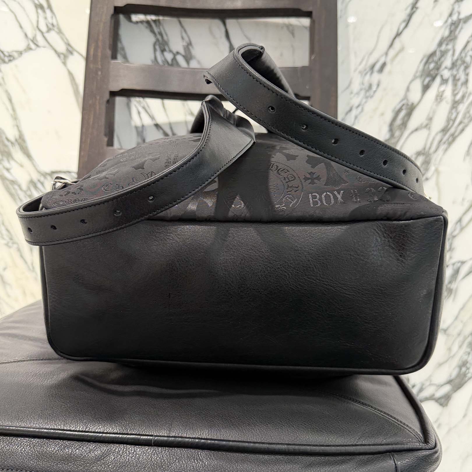 CHROME HEARTS 7th Grade Nylon Multi Logo Stencil Backpack クロムハーツ セブンスグレード ナイロン マルチ ロゴ ステンシル バックパック