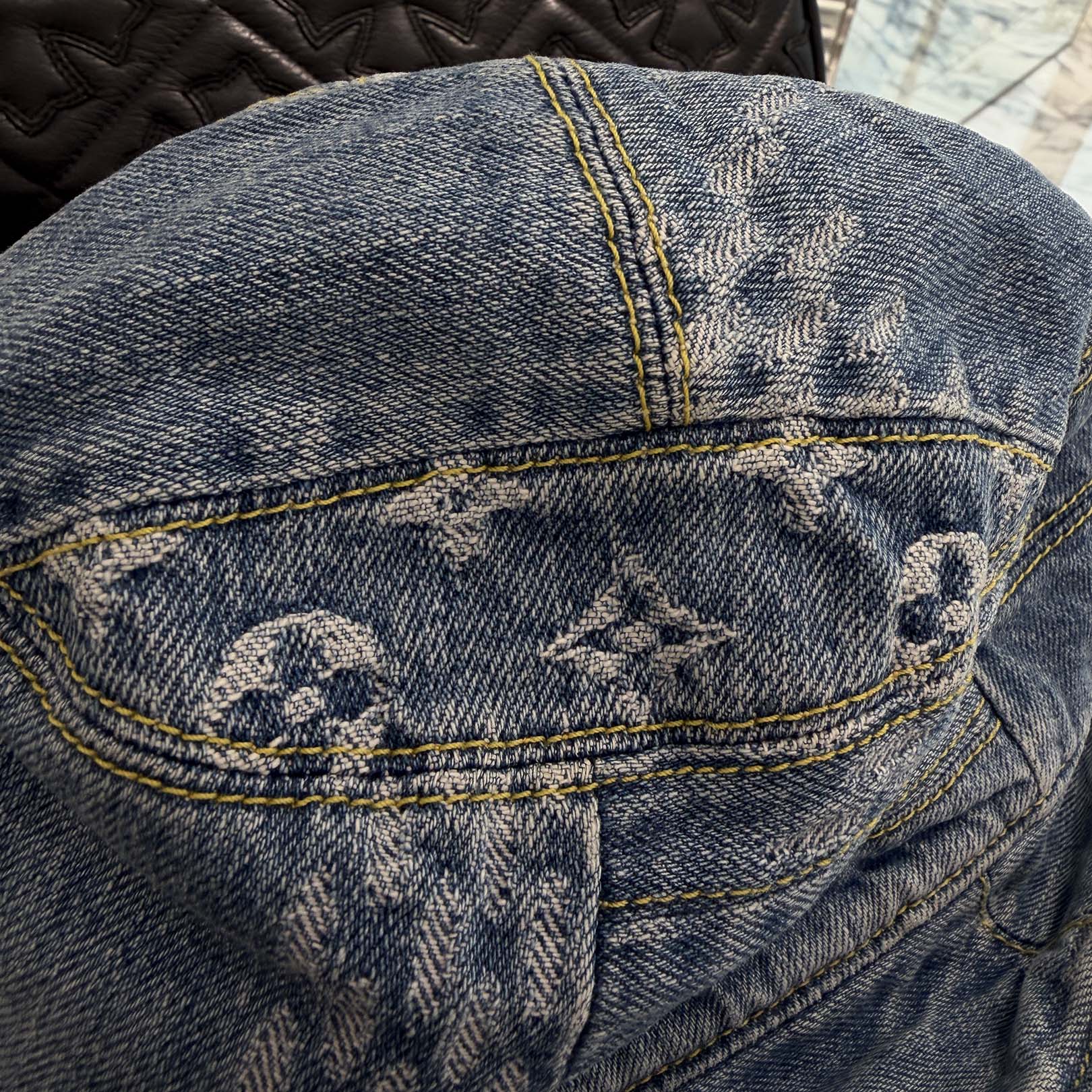 LOUIS VUITTON × NIGO Bonnet Damier Giant Wave Monogram Bucket Hat MP2734 ルイヴィトン × ニゴ ボネ・ダミエ ジャイアント ウェーブ モノグラム バケットハット