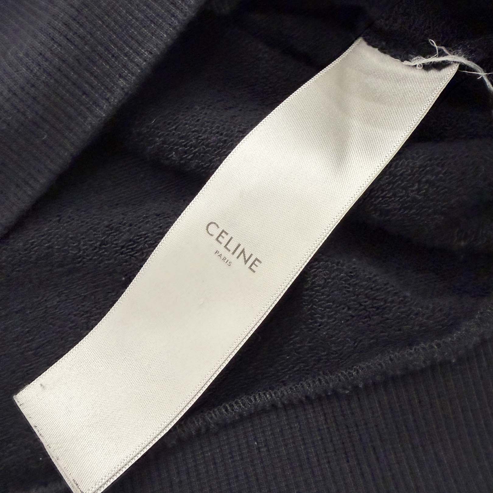 CELINE 2021AW STRANGE Studded Pullover Hoodie 2Y489052H セリーヌ STRANGE スタッズ プルオーバー フーディ