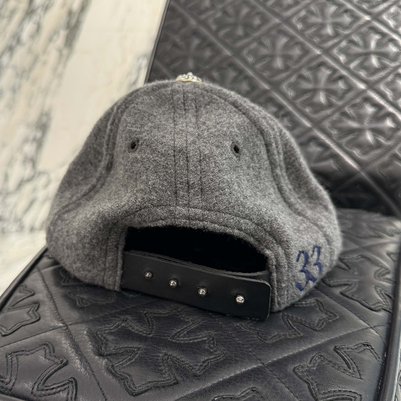 CHROME HEARTS CH Patch Wool Trucker Cap Size ONE SIZE（53-60）クロムハーツ CHパッチ ウール トラッカーキャップ サイズONE SIZE（53-60）