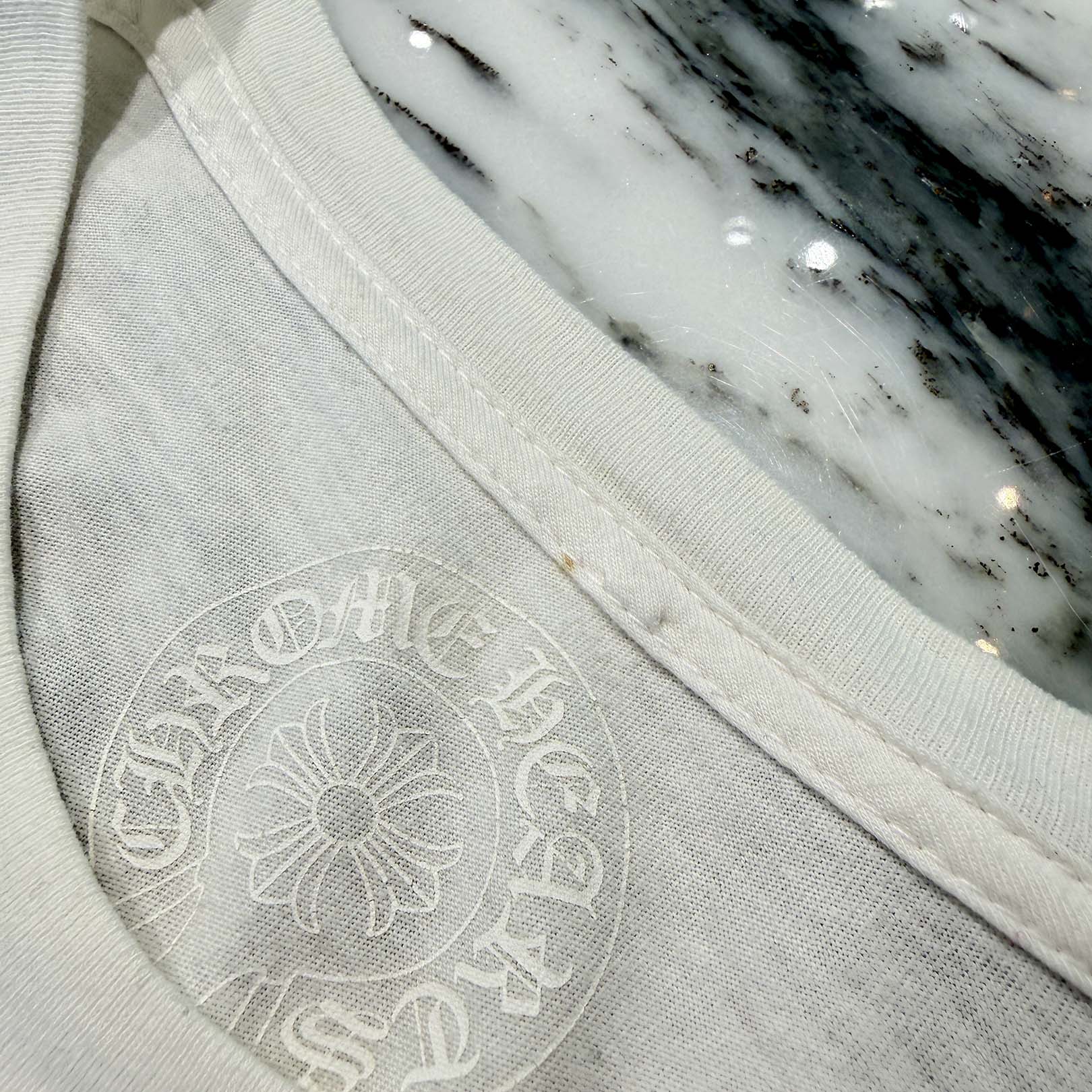 CHROME HEARTS Made In Hollywood Red CH Plus Long Sleeve Tee Size S クロムハーツ メイドインハリウッド CHプラス ロングスリーブTシャツ サイズS